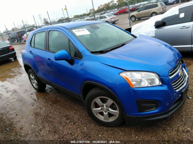 CHEVROLET TRAX 2015 kl7cjpsb8fb225617