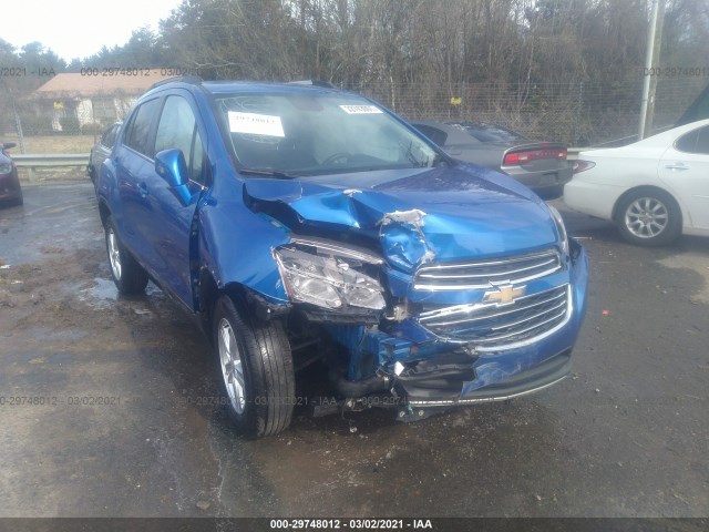 CHEVROLET TRAX 2016 kl7cjpsb8gb622620