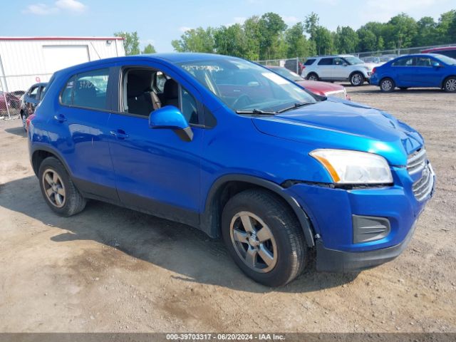 CHEVROLET TRAX 2015 kl7cjpsb9fb195348