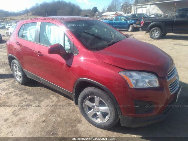 CHEVROLET TRAX 2015 kl7cjpsb9fb225111