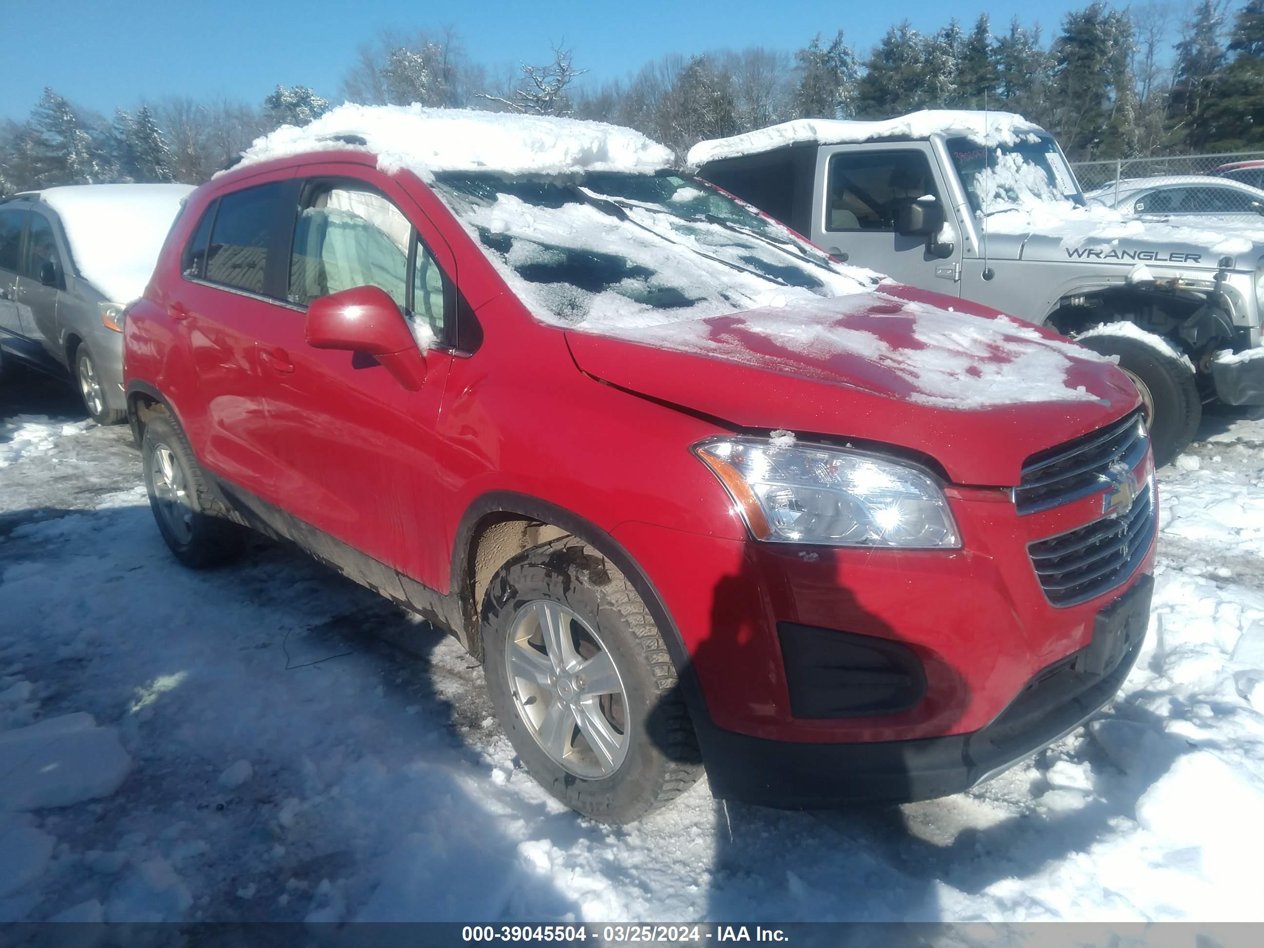 CHEVROLET TRAX 2016 kl7cjpsb9gb728736