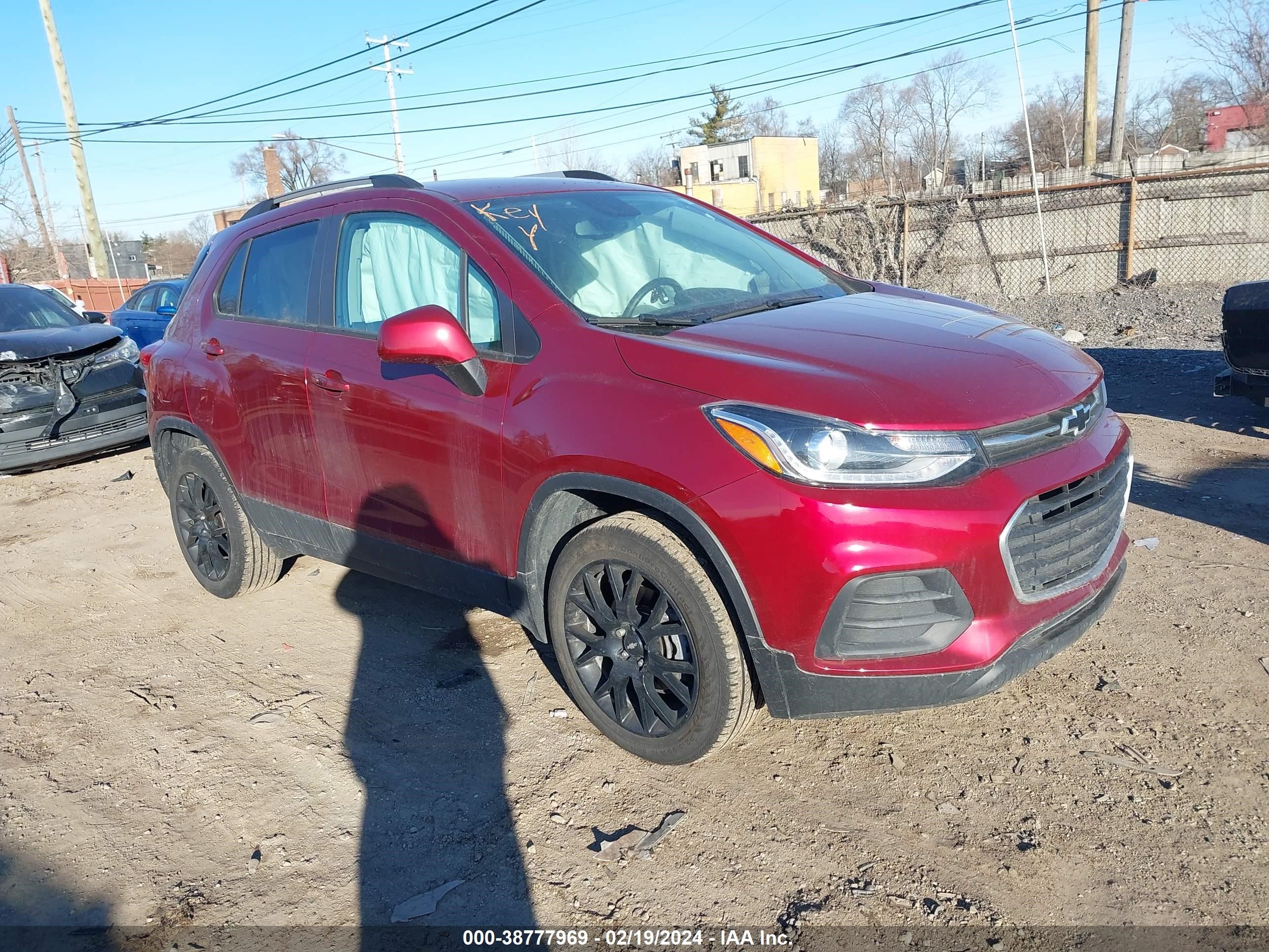 CHEVROLET TRAX 2021 kl7cjpsb9mb338411