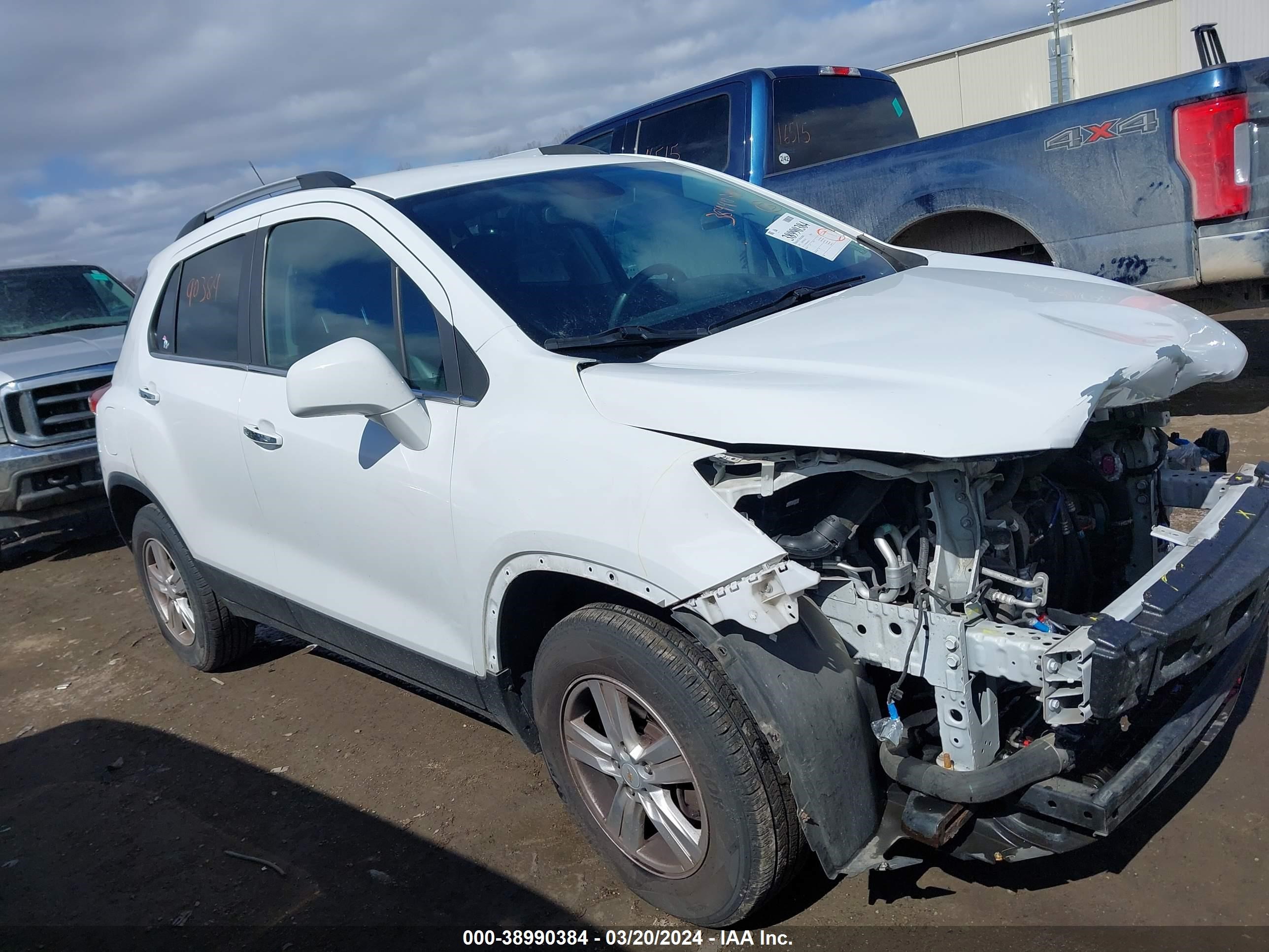 CHEVROLET TRAX 2017 kl7cjpsbxhb149224