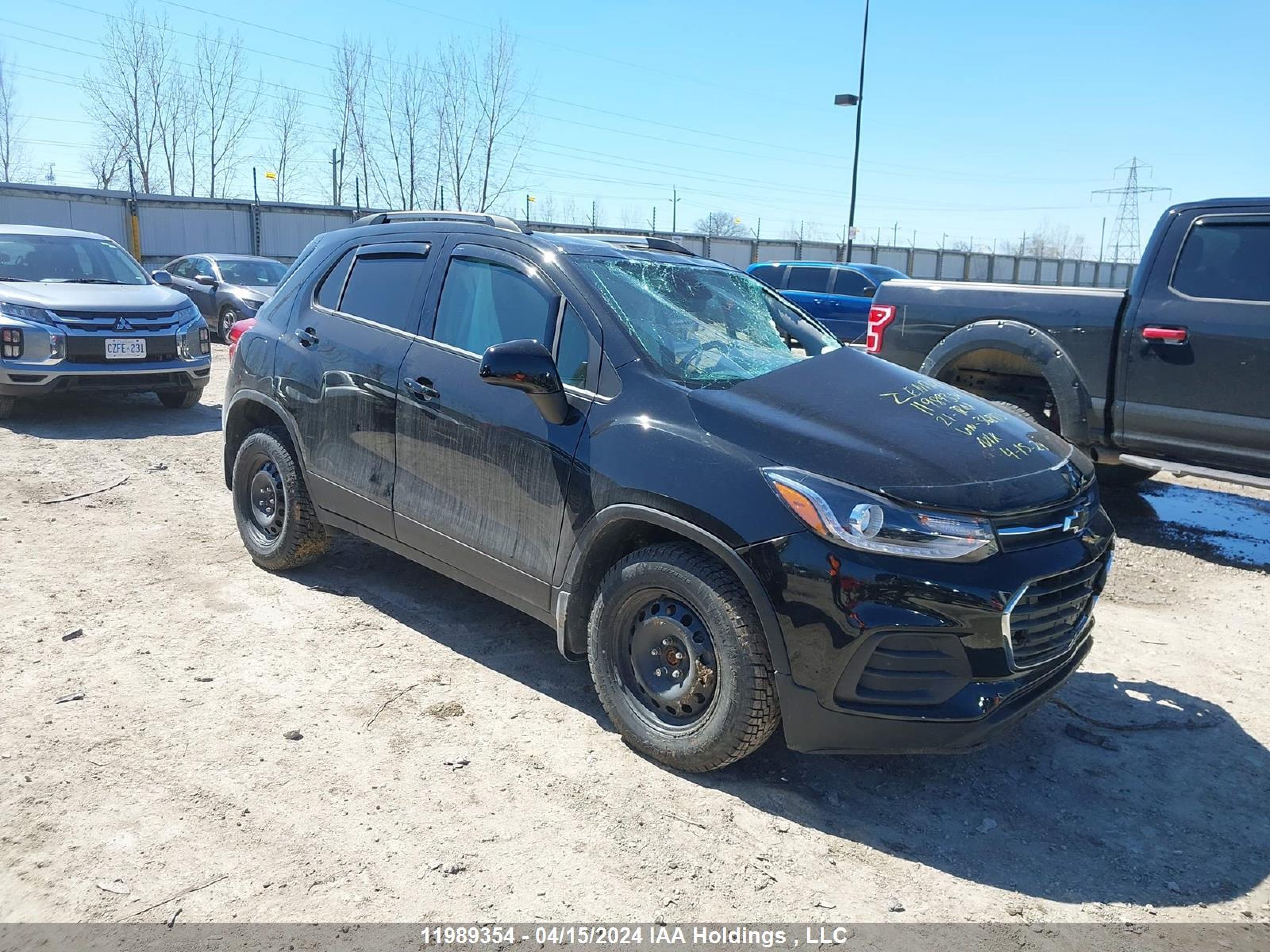 CHEVROLET TRAX 2021 kl7cjpsm0mb368415