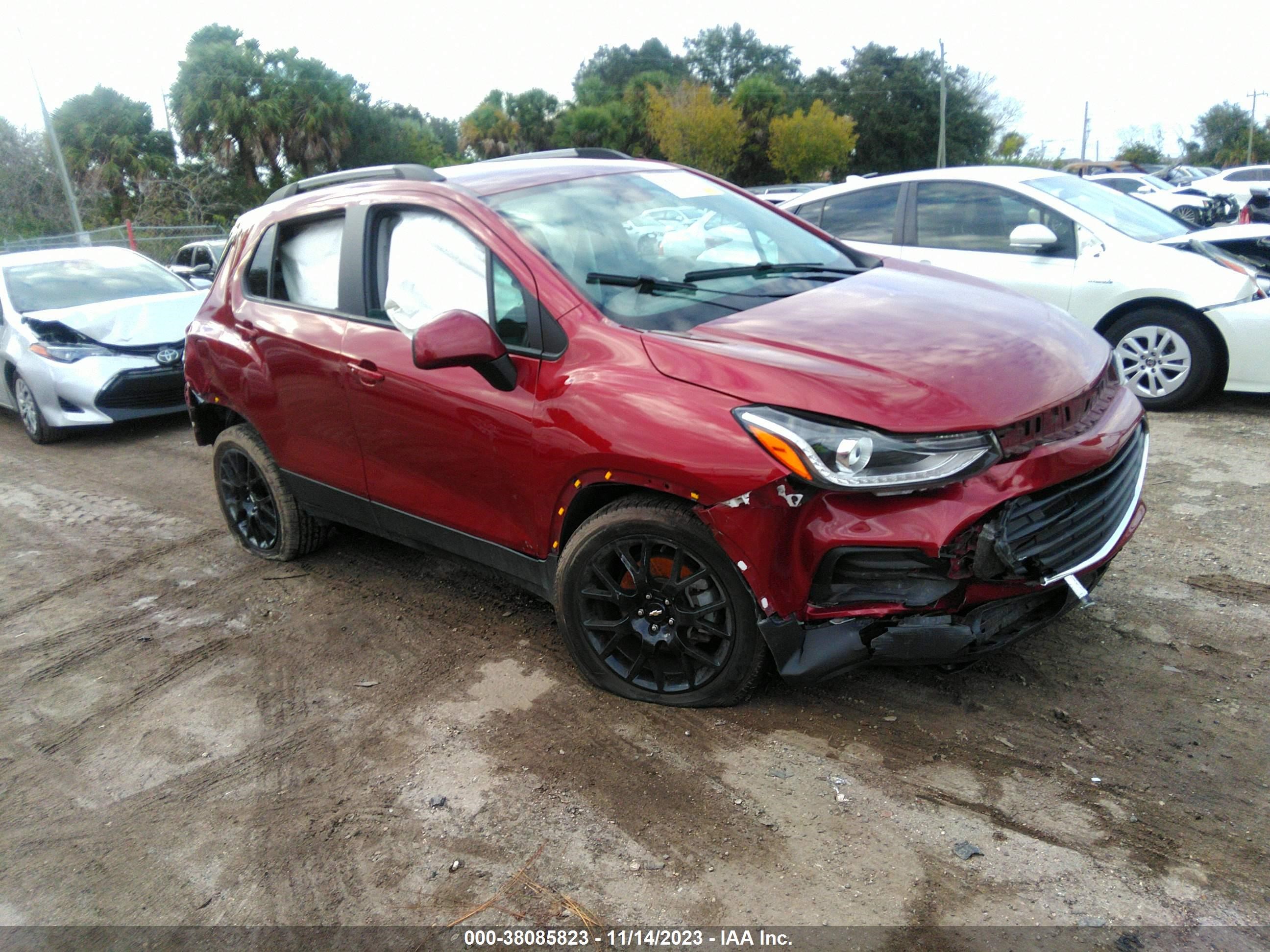 CHEVROLET TRAX 2022 kl7cjpsm0nb502843