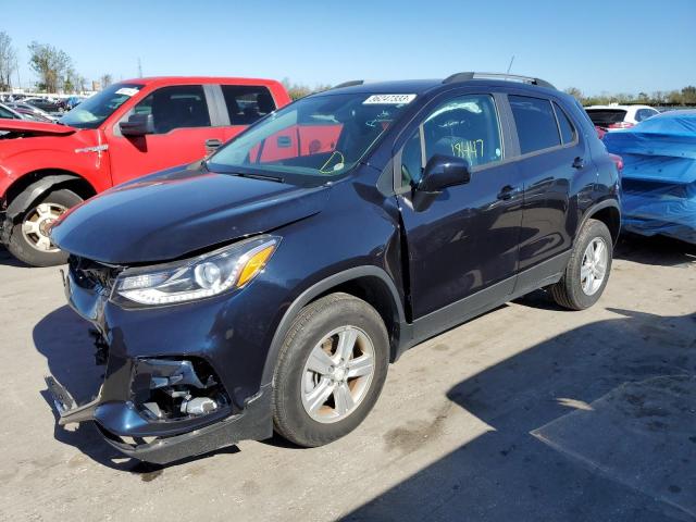 CHEVROLET TRAX 1LT 2021 kl7cjpsm2mb361563