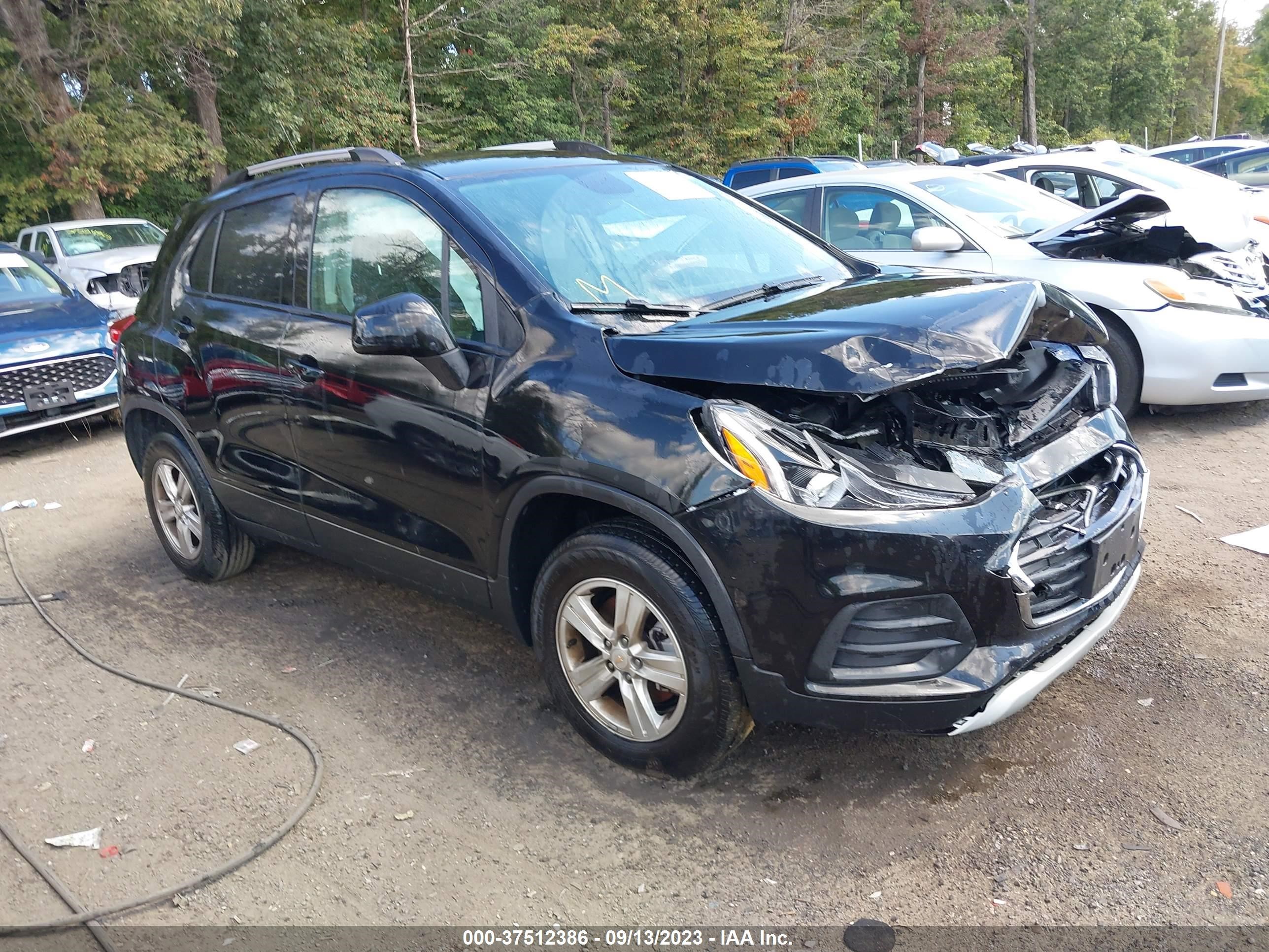 CHEVROLET TRAX 2022 kl7cjpsm4nb523422