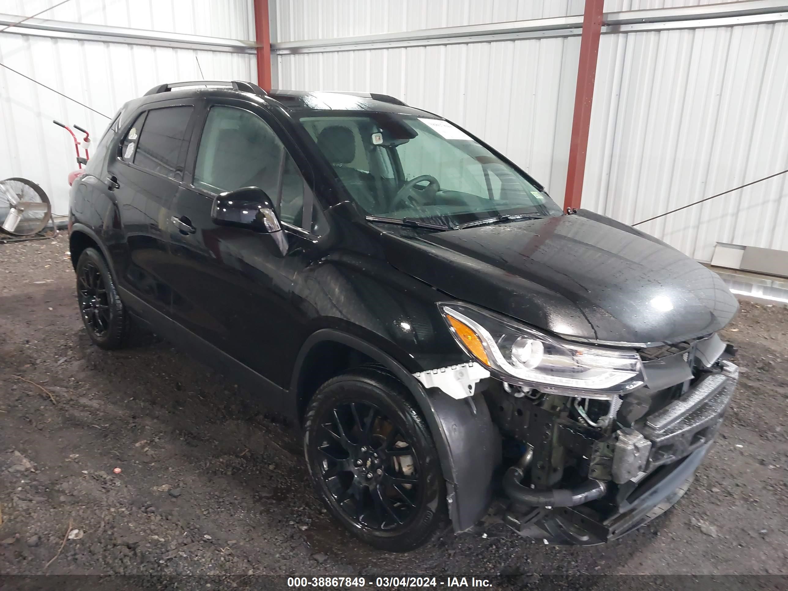 CHEVROLET TRAX 2022 kl7cjpsm7nb520157