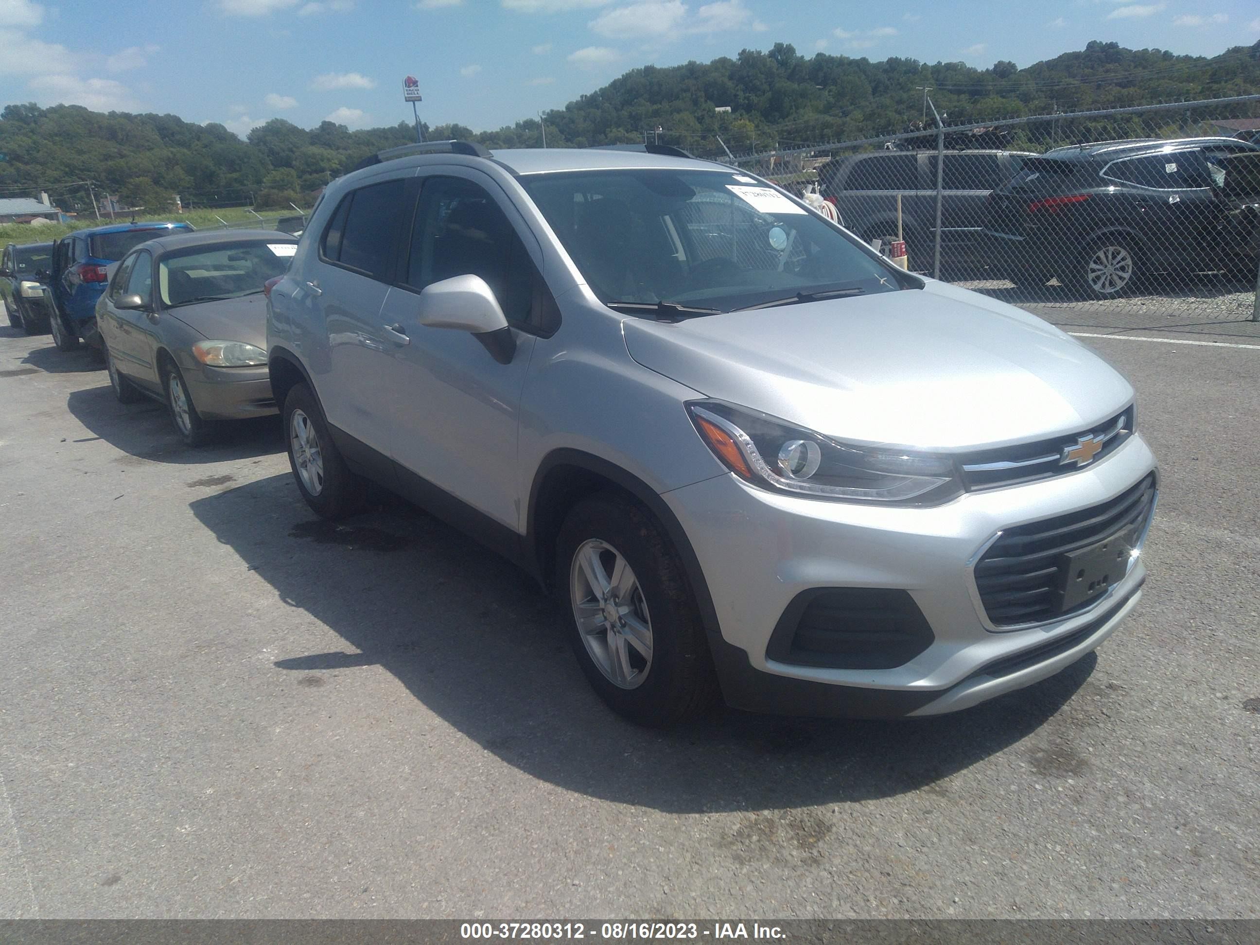 CHEVROLET TRAX 2022 kl7cjpsm7nb560447