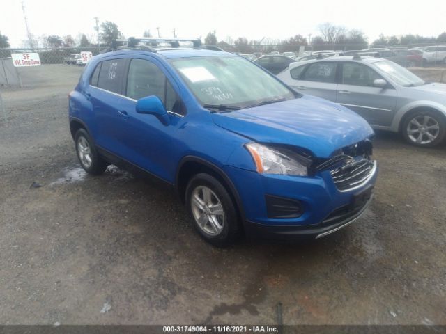 CHEVROLET TRAX 2015 kl7cjrsb9fb098114