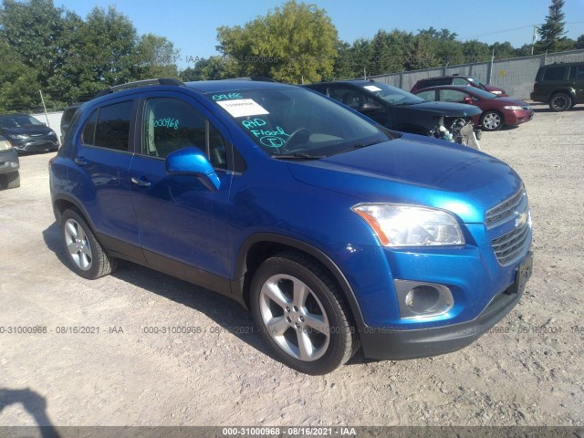 CHEVROLET TRAX 2015 kl7cjtsb0fb073129