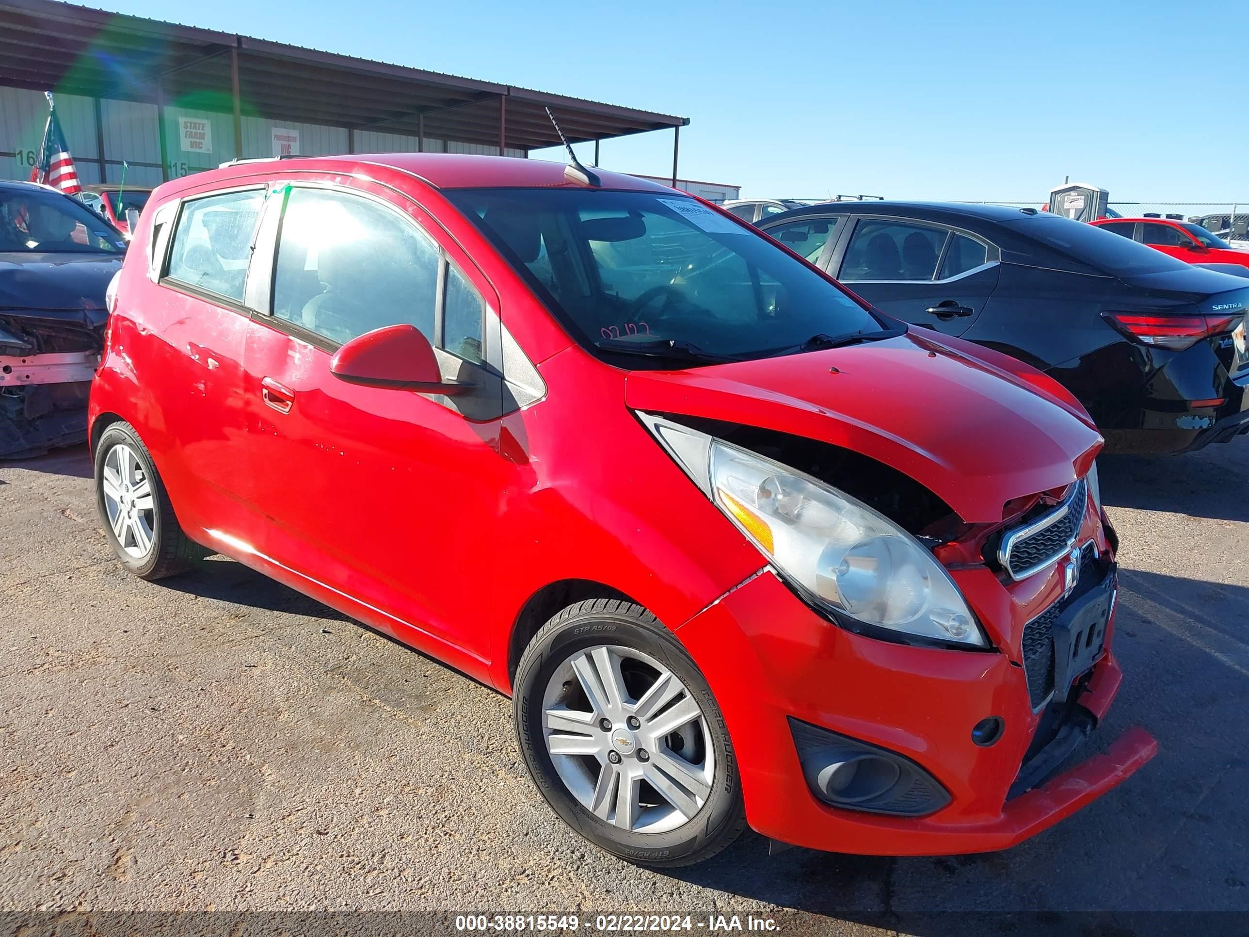 CHEVROLET SPARK 2014 kl8ca6s95ec592504