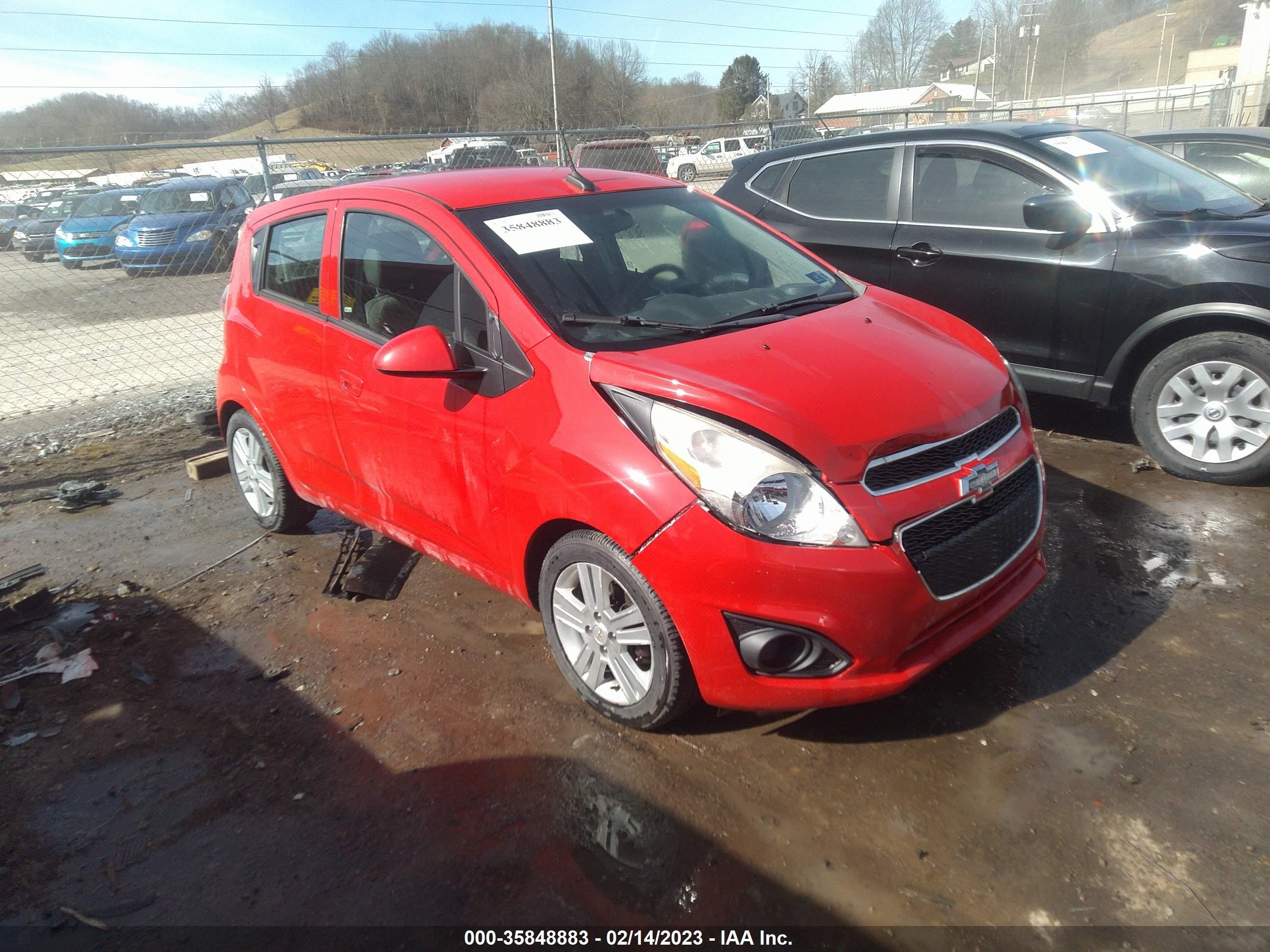 CHEVROLET SPARK 2014 kl8ca6s99ec530085