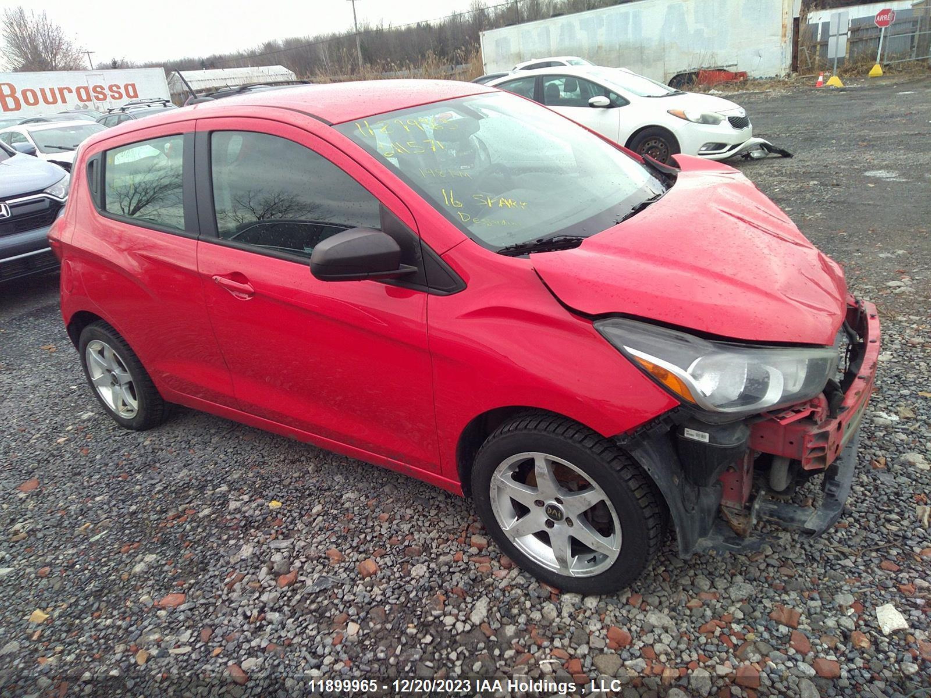 CHEVROLET SPARK 2016 kl8ca6sa0gc611571