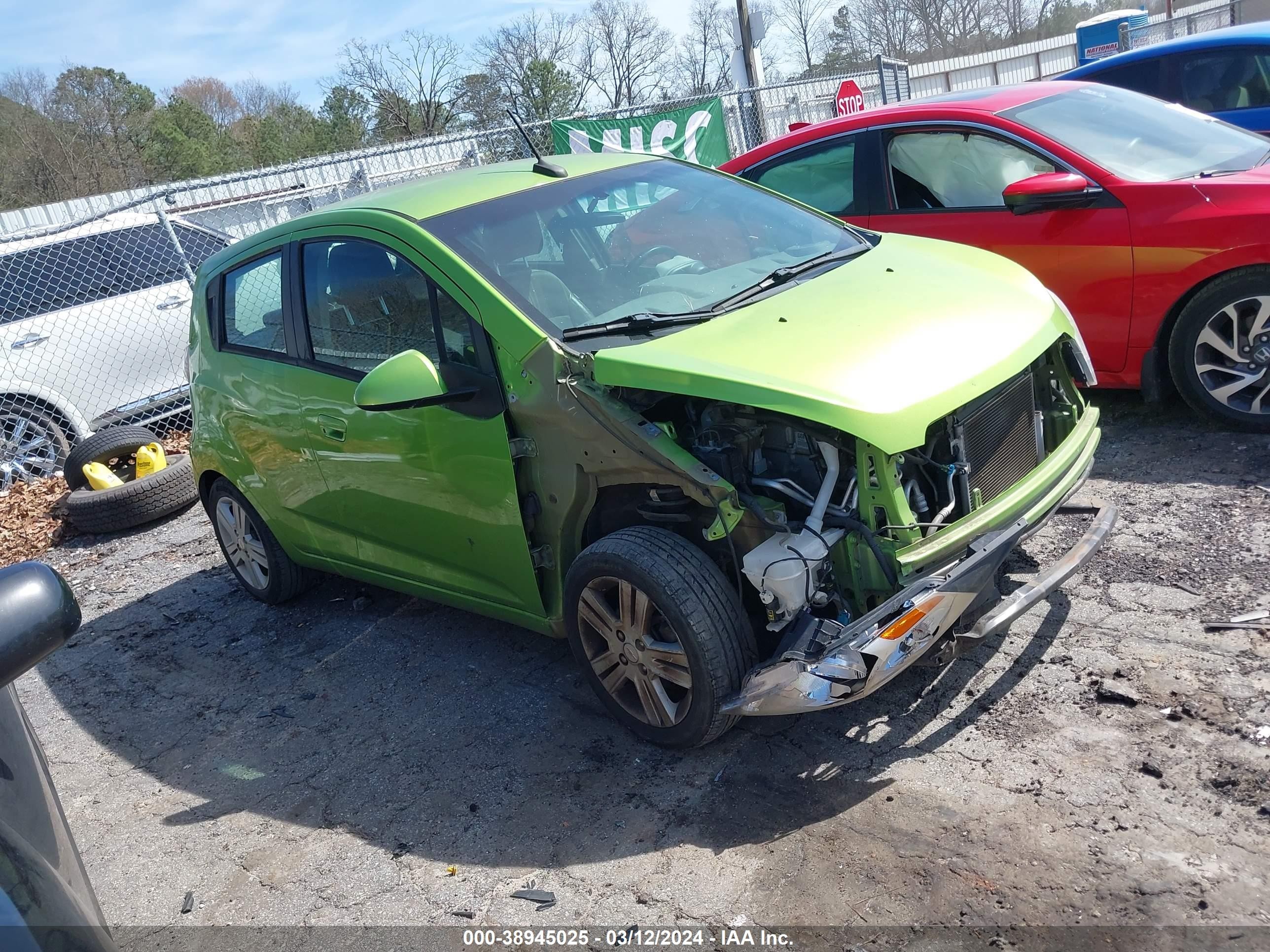 CHEVROLET SPARK 2014 kl8cb6s90ec571606