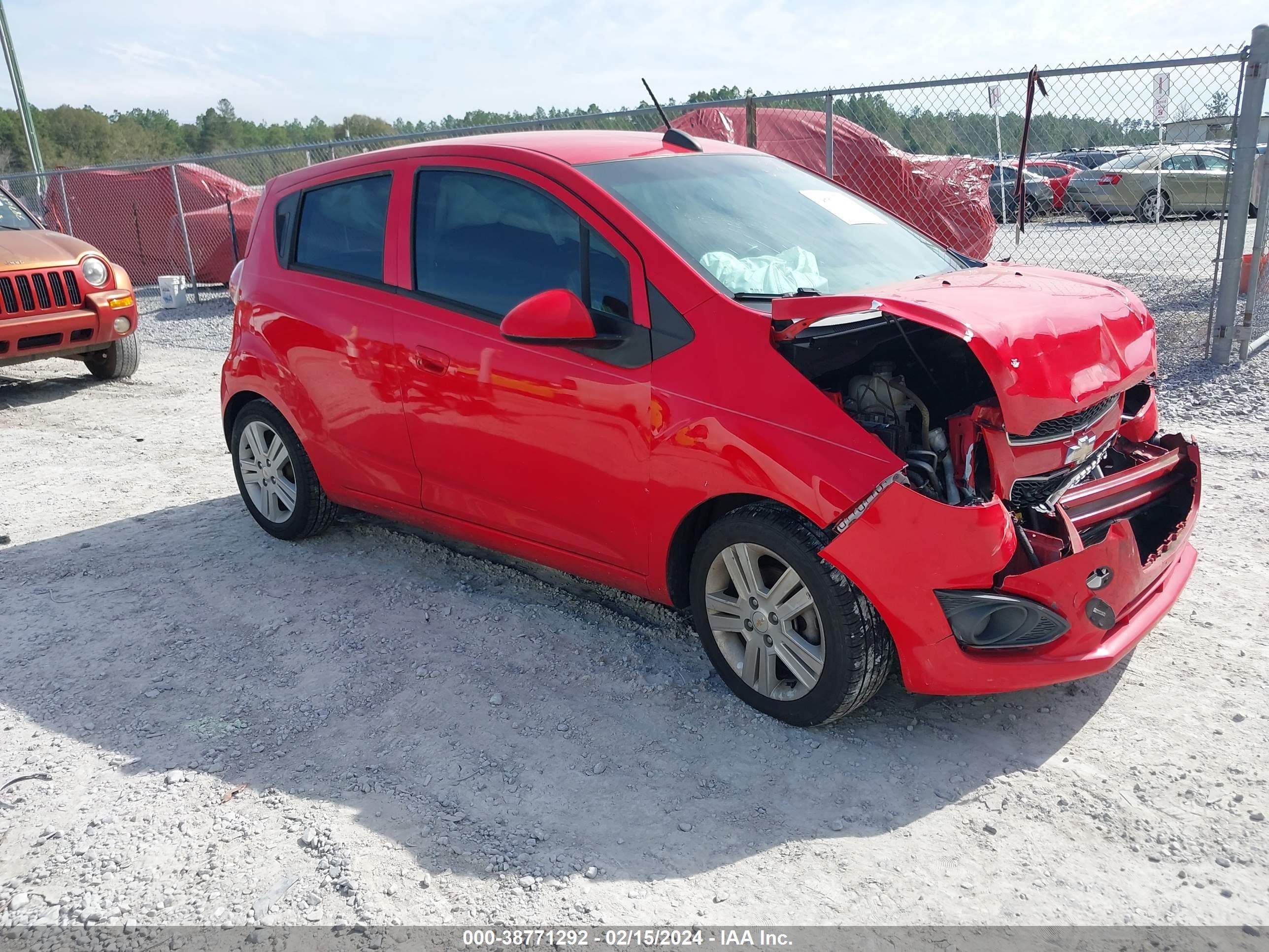 CHEVROLET SPARK 2015 kl8cb6s90fc802490