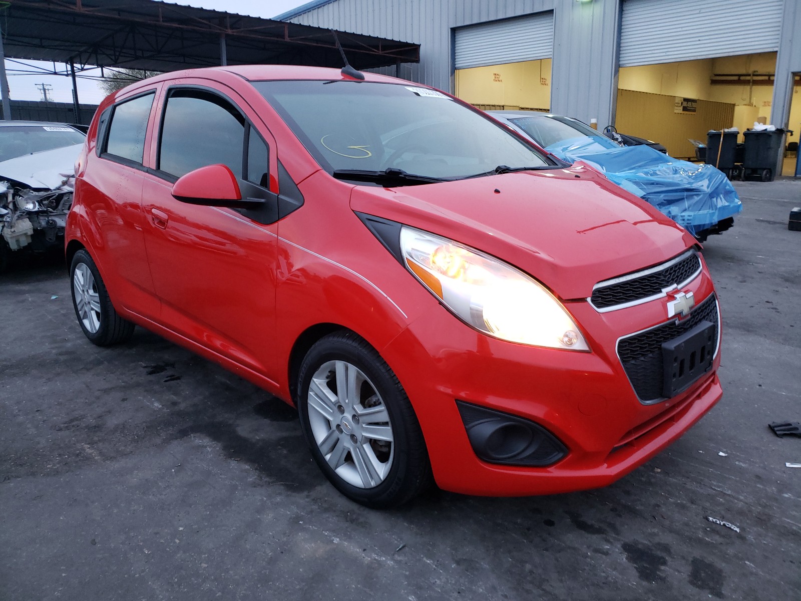 CHEVROLET SPARK LS 2014 kl8cb6s92ec545587