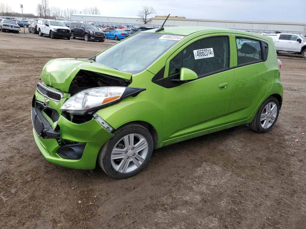 CHEVROLET SPARK 2014 kl8cb6s94ec543050