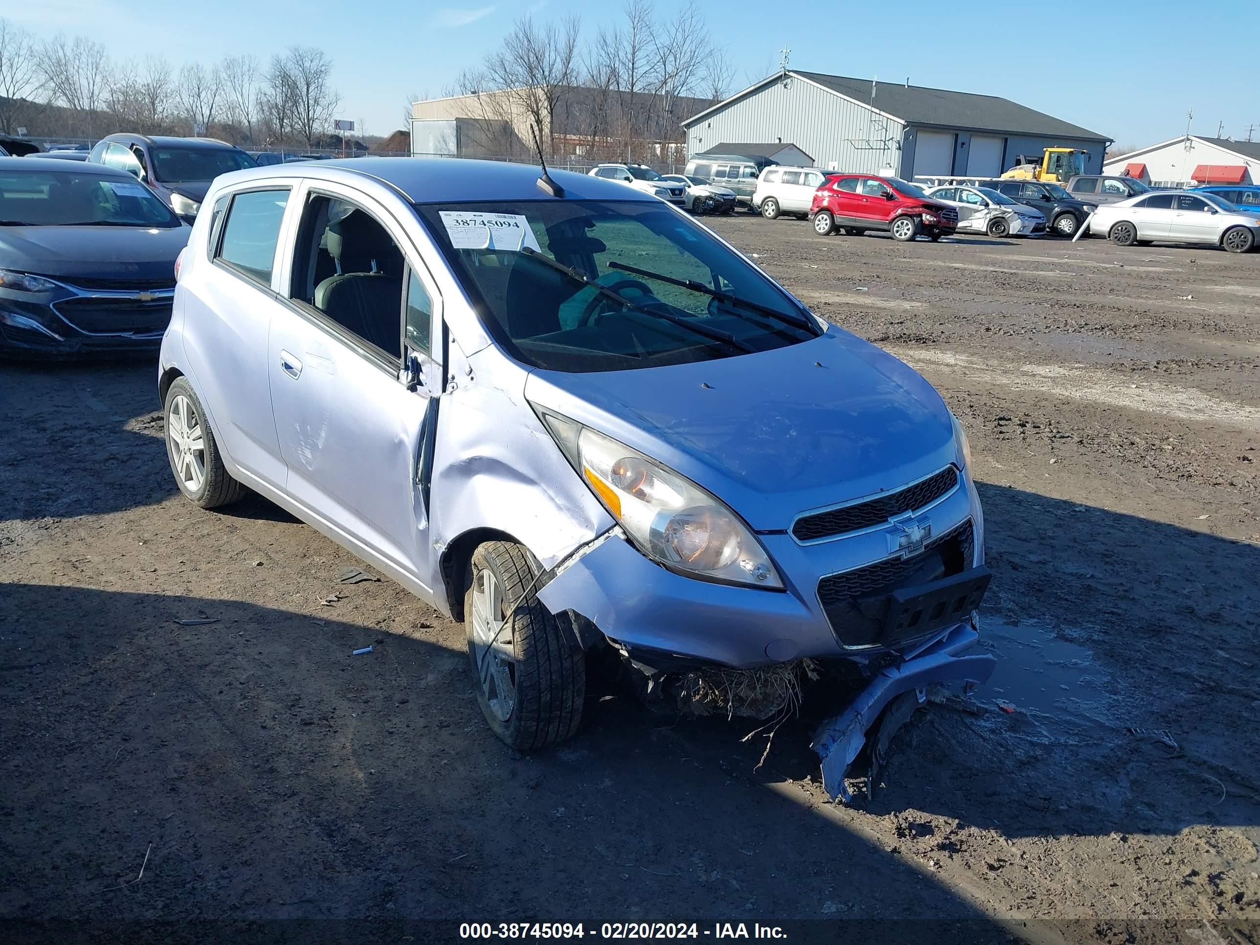 CHEVROLET SPARK 2014 kl8cb6s97ec476394