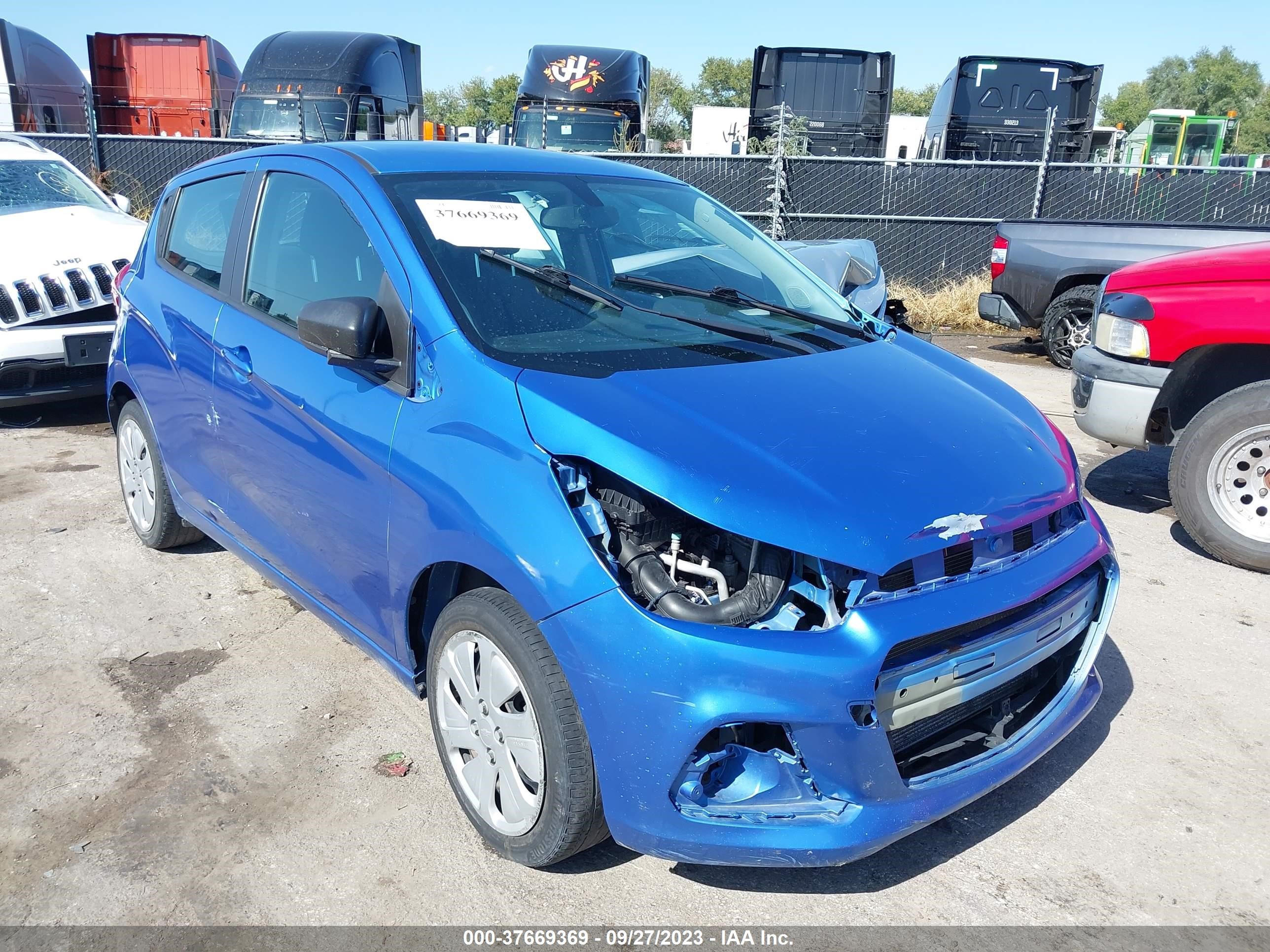 CHEVROLET SPARK 2017 kl8cb6sa0hc727528