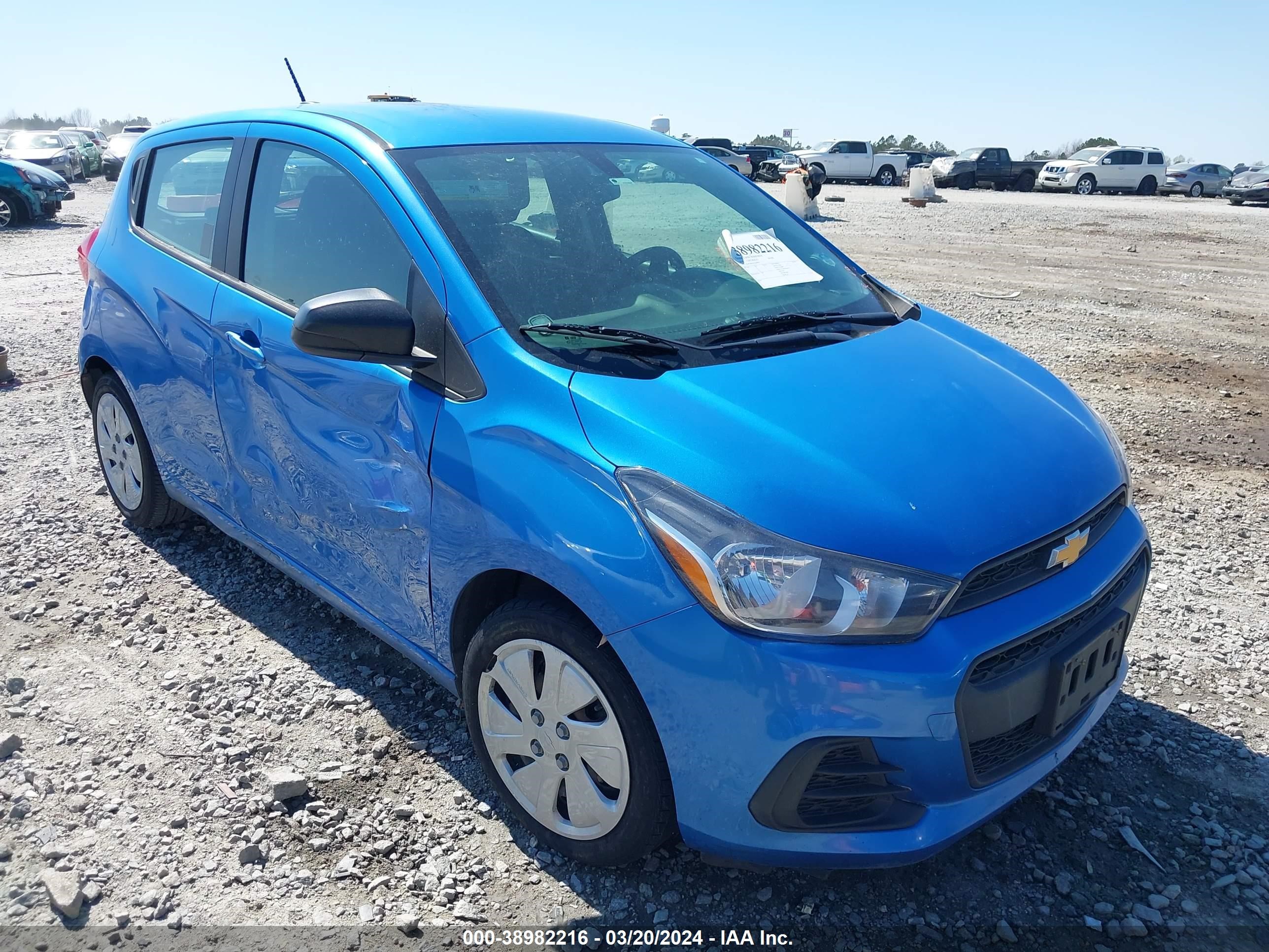 CHEVROLET SPARK 2018 kl8cb6sa1jc468909