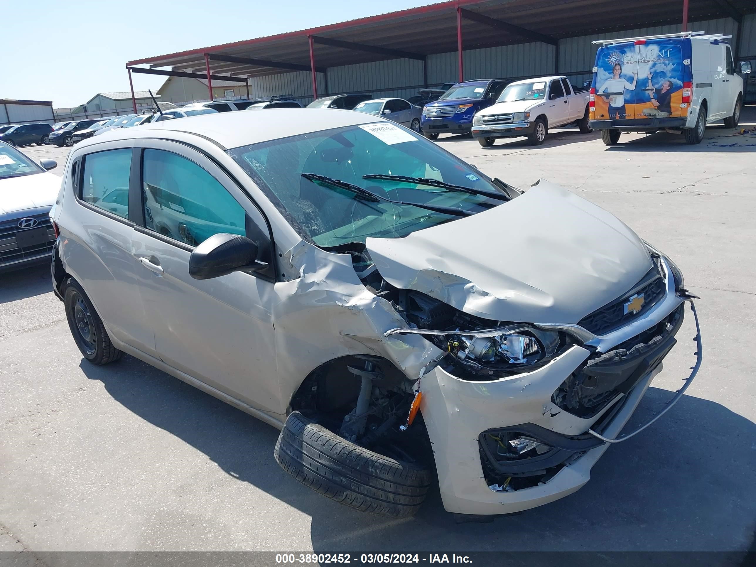 CHEVROLET SPARK 2020 kl8cb6sa2lc445349