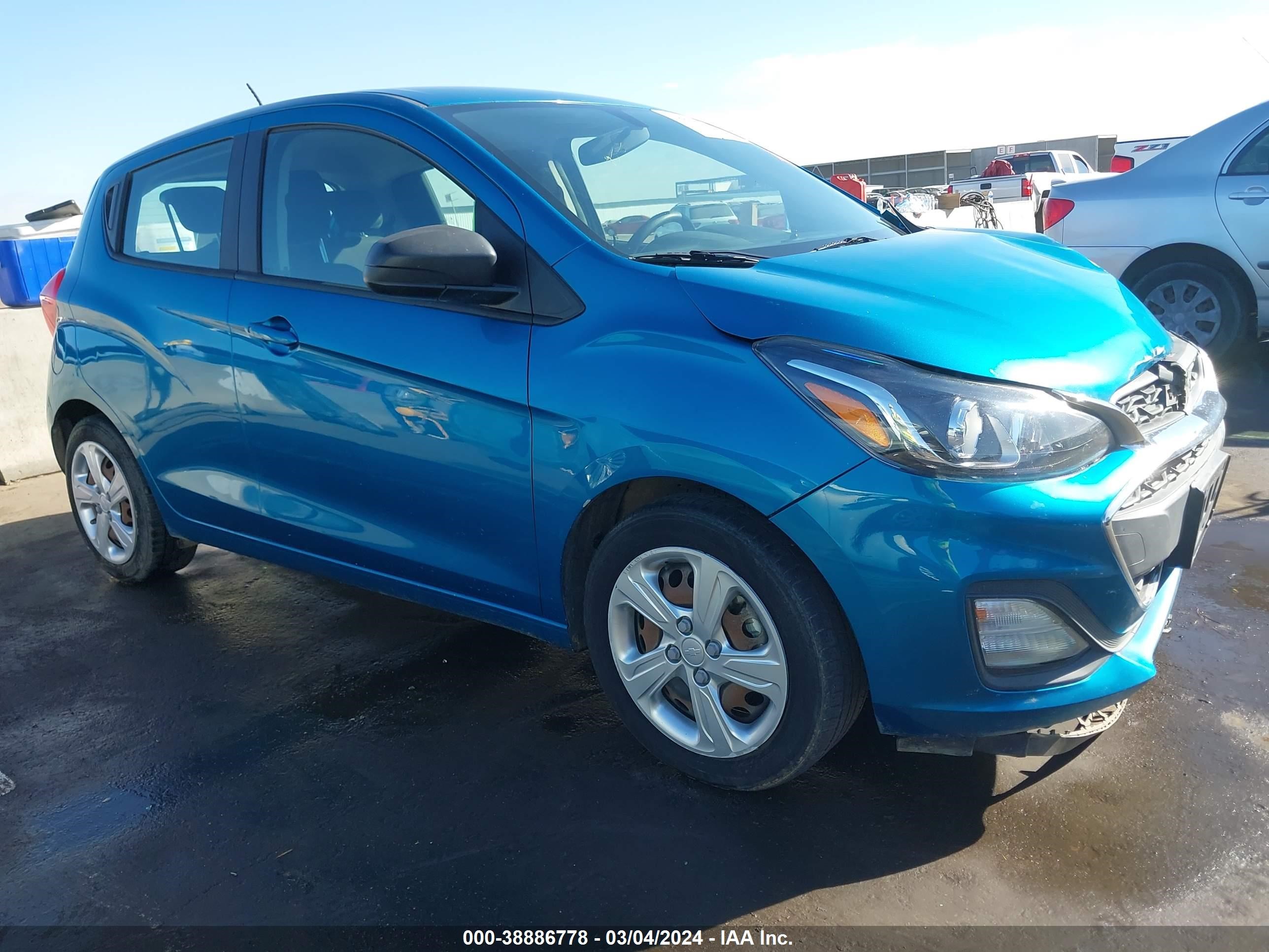 CHEVROLET SPARK 2020 kl8cb6sa4lc425006