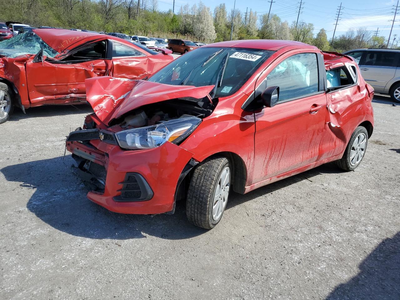 CHEVROLET SPARK 2017 kl8cb6sa5hc818438