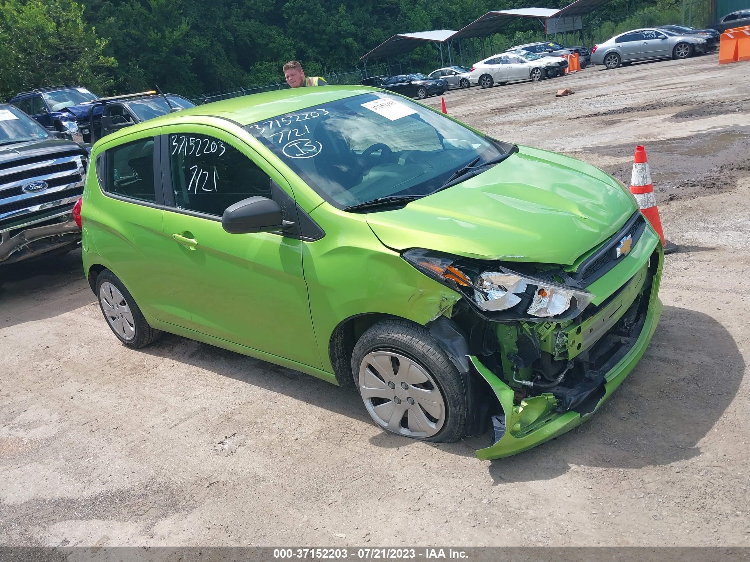 CHEVROLET SPARK 2016 kl8cb6sa6gc589850