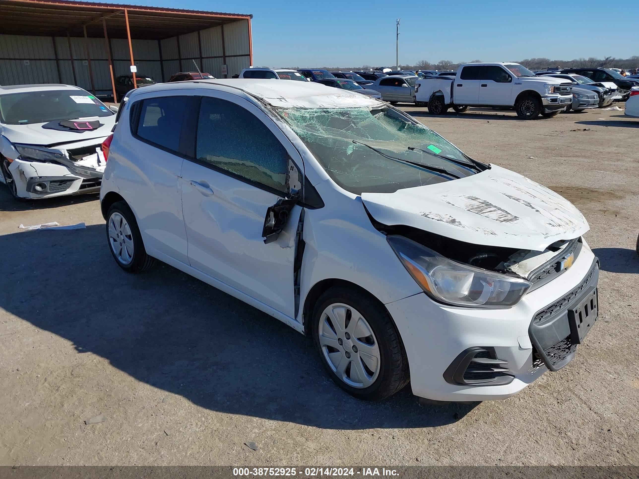 CHEVROLET SPARK 2017 kl8cb6sa7hc789864