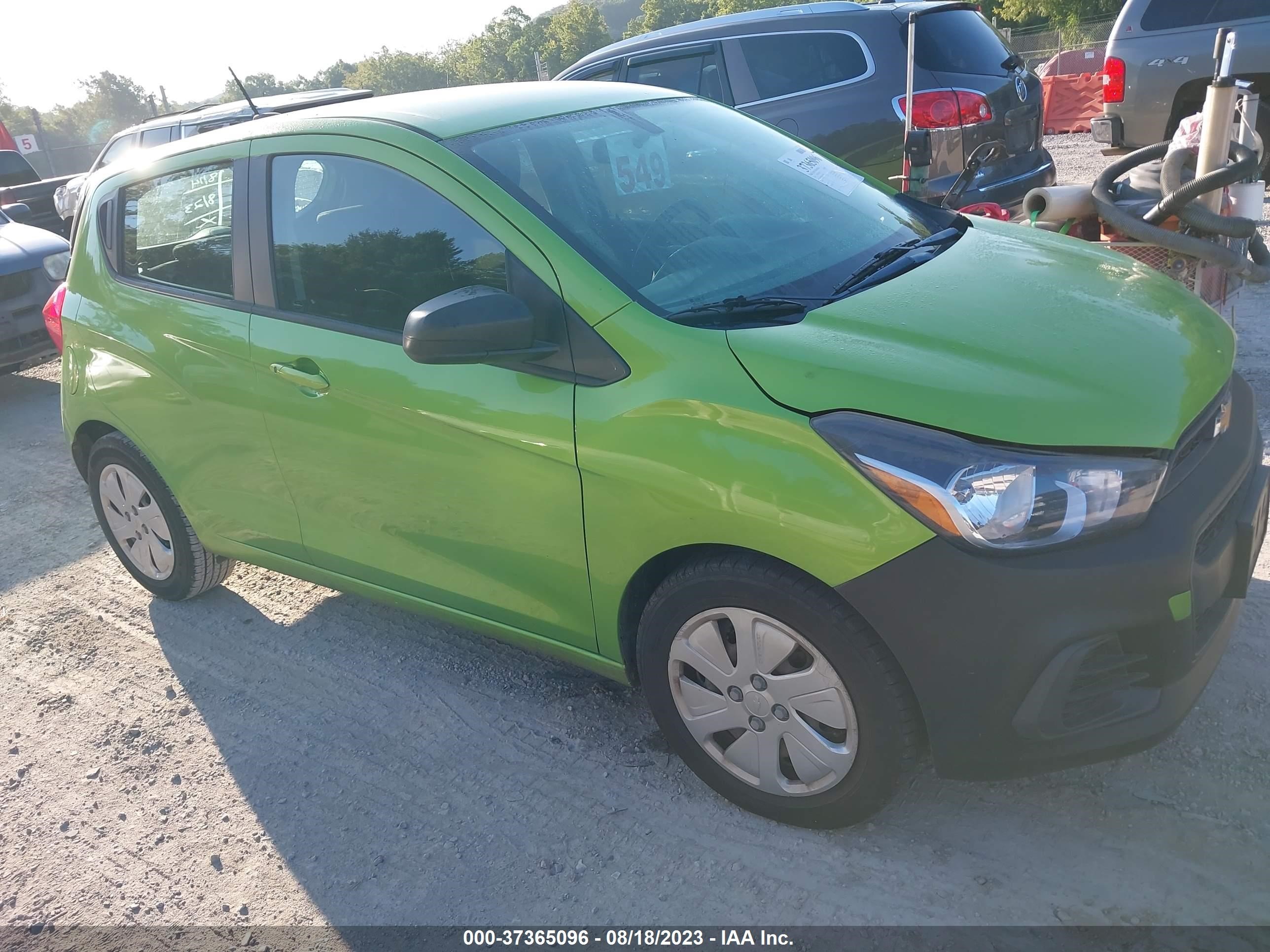 CHEVROLET SPARK 2016 kl8cb6sa8gc590224