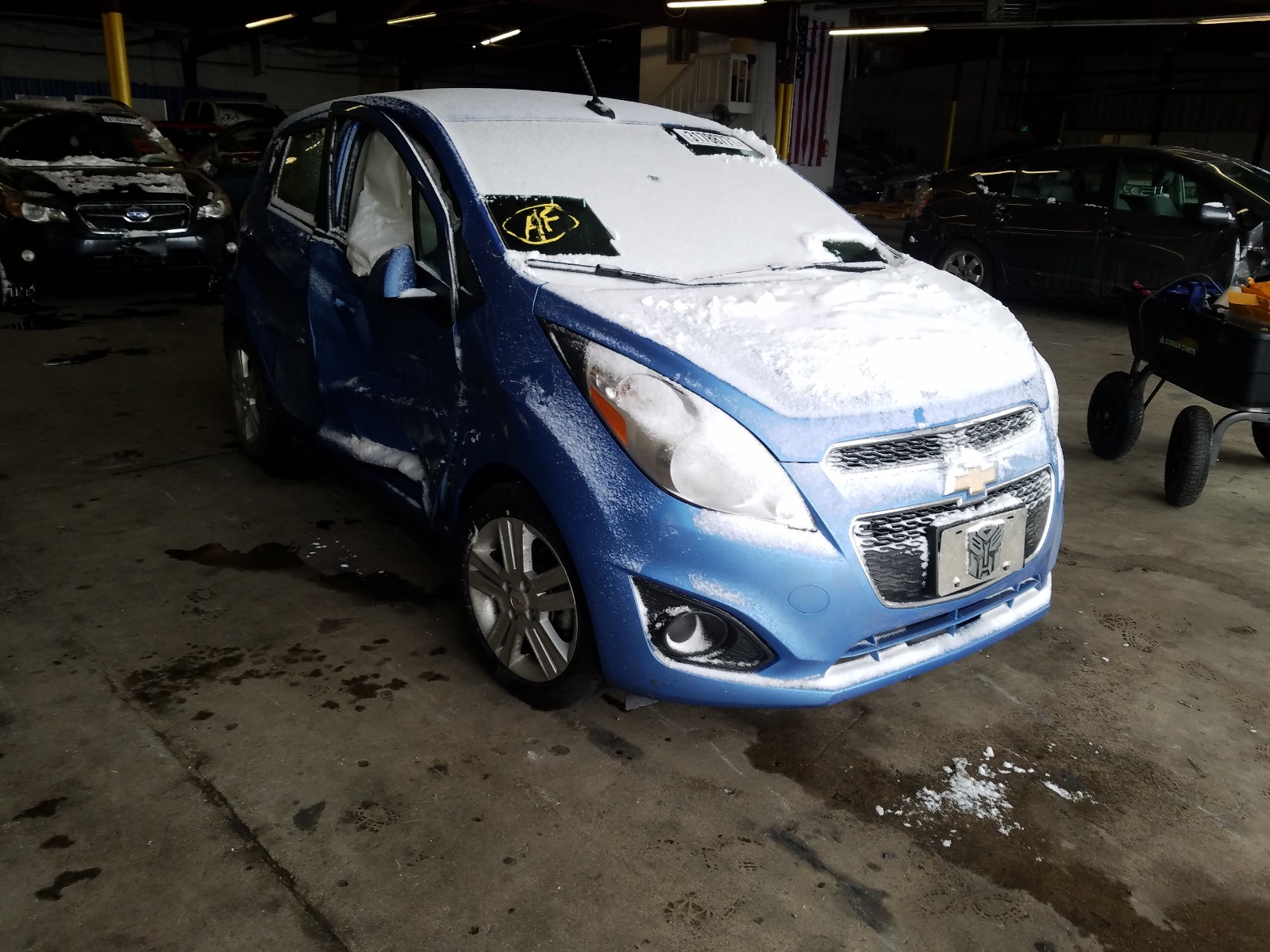 CHEVROLET SPARK 1LT 2014 kl8cc6s98ec404374