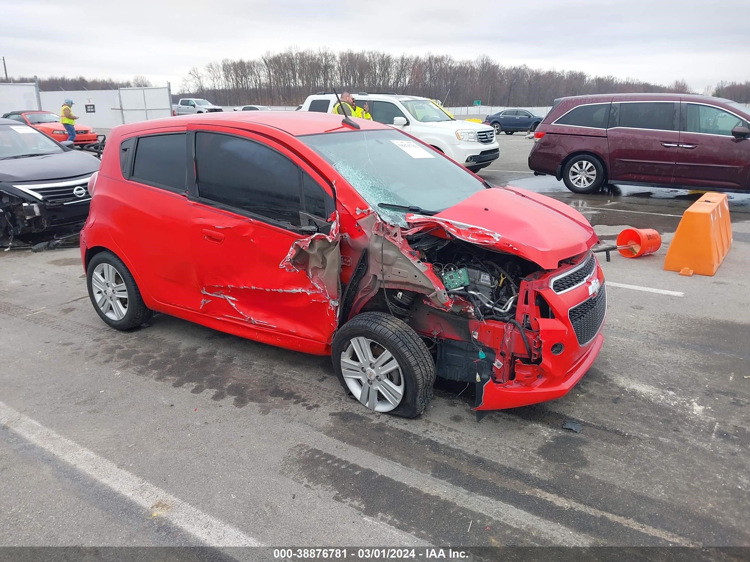 CHEVROLET SPARK 2014 kl8cd6s90ec552094