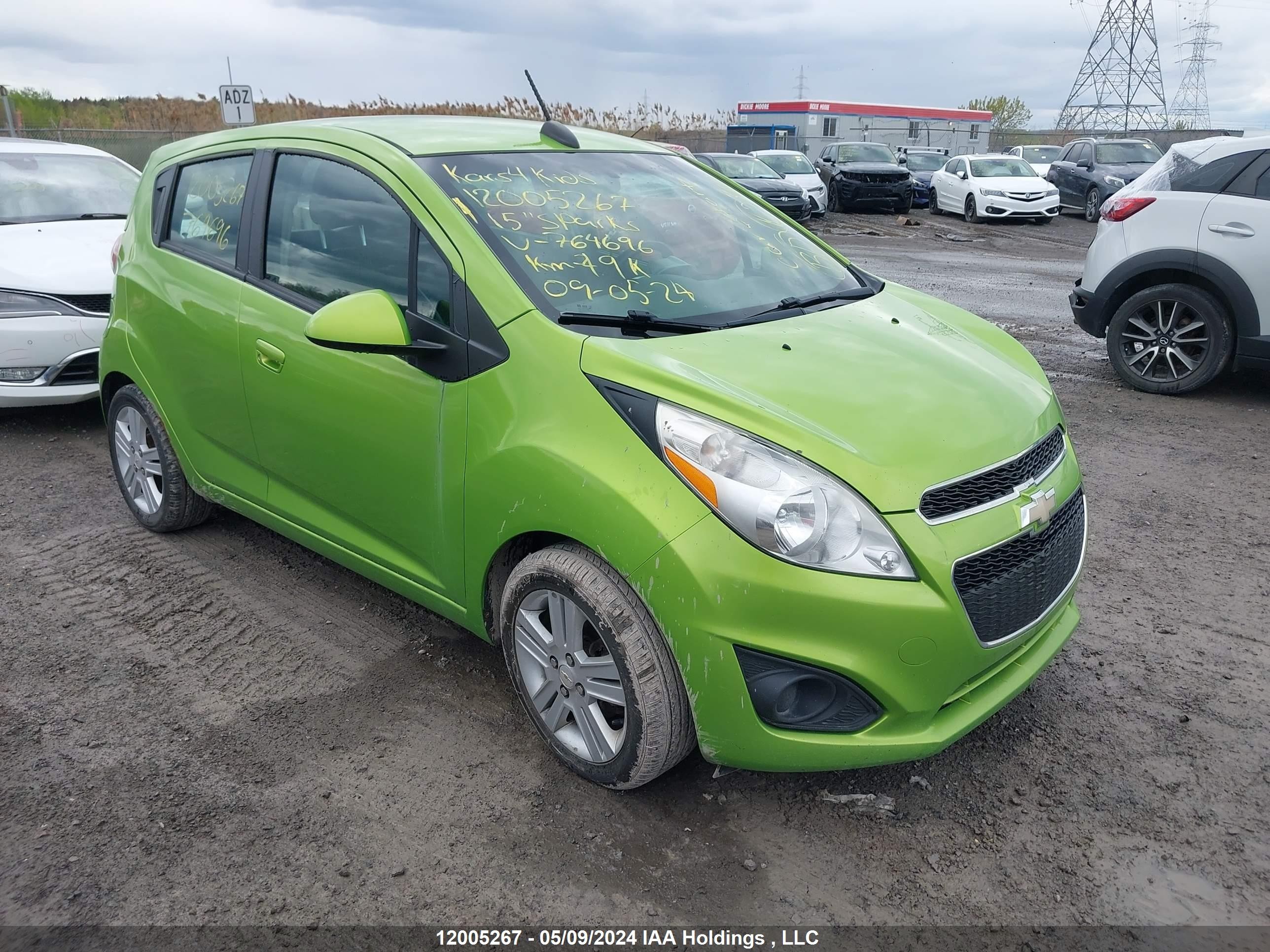 CHEVROLET SPARK 2015 kl8cd6s91fc764696