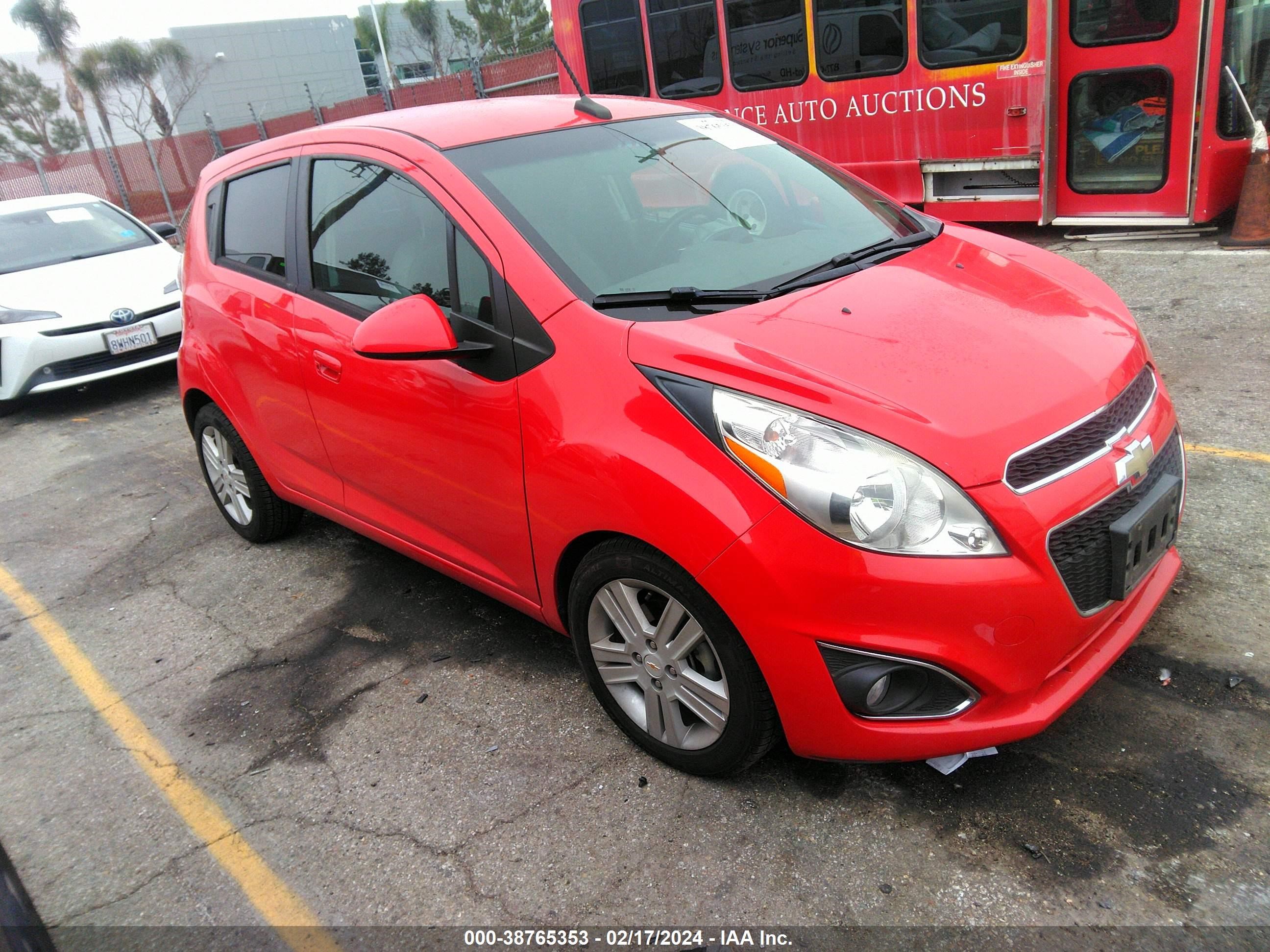 CHEVROLET SPARK 2014 kl8cd6s92ec574792