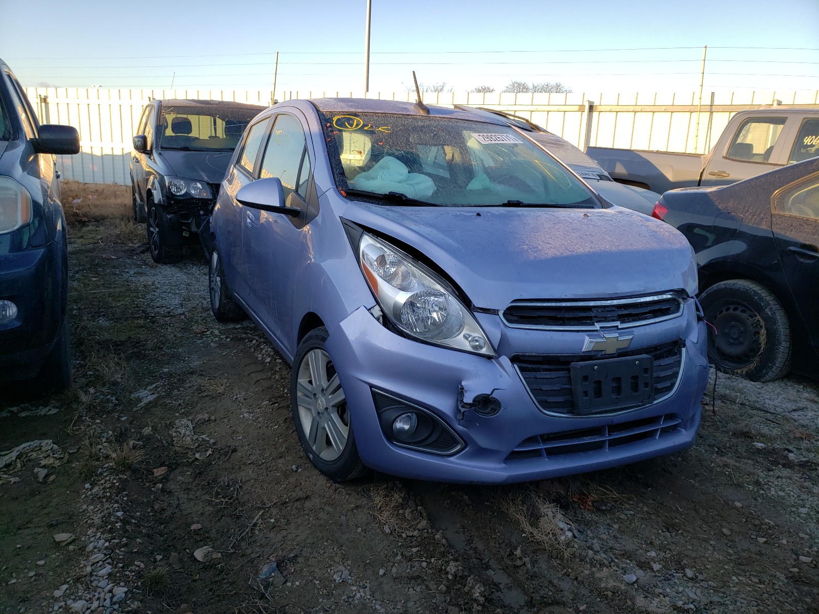 CHEVROLET SPARK 1LT 2014 kl8cd6s94ec464035