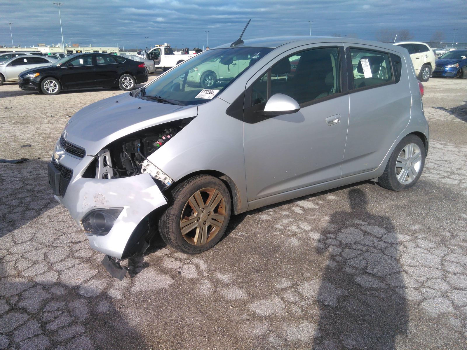 CHEVROLET SPARK 2014 kl8cd6s94ec564555