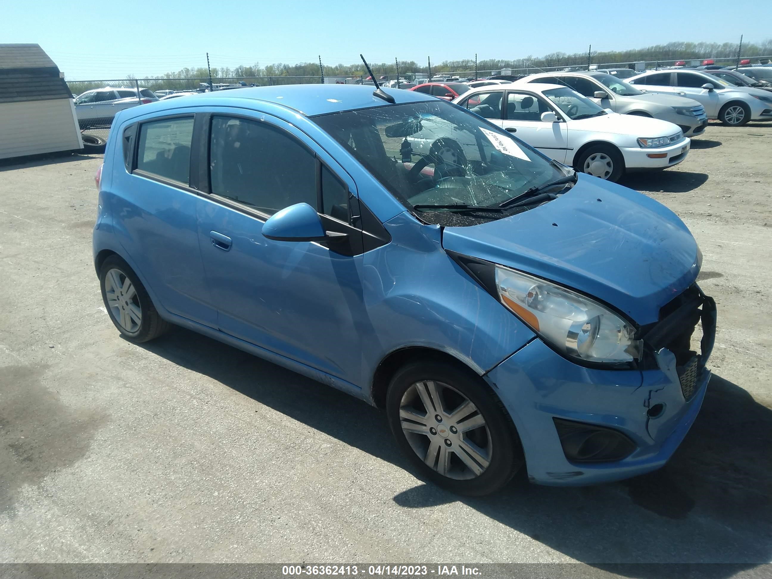 CHEVROLET SPARK 2013 kl8cd6s95dc592508