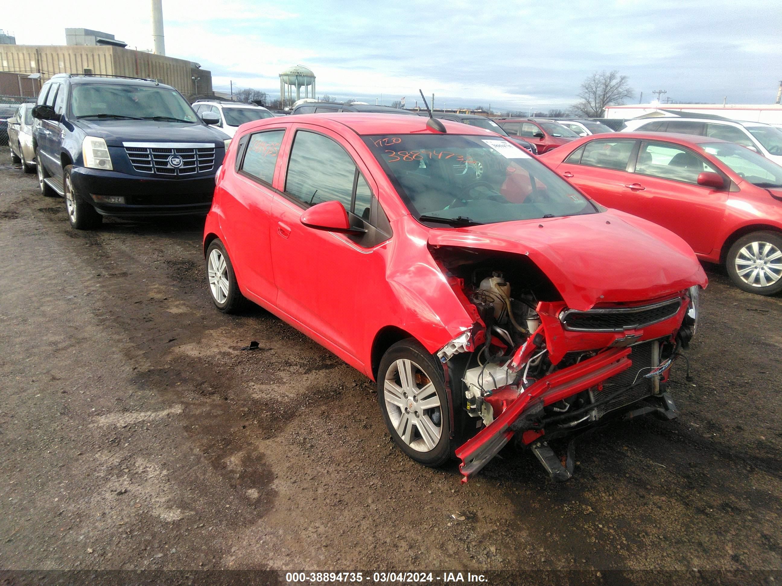 CHEVROLET SPARK 2015 kl8cd6s97fc741195