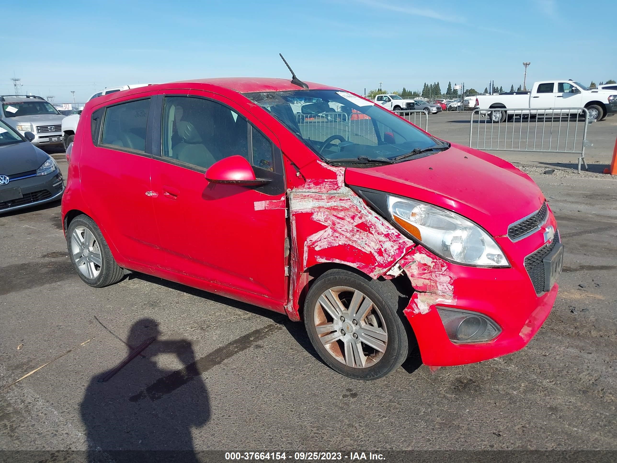 CHEVROLET SPARK 2013 kl8cd6s98dc504535