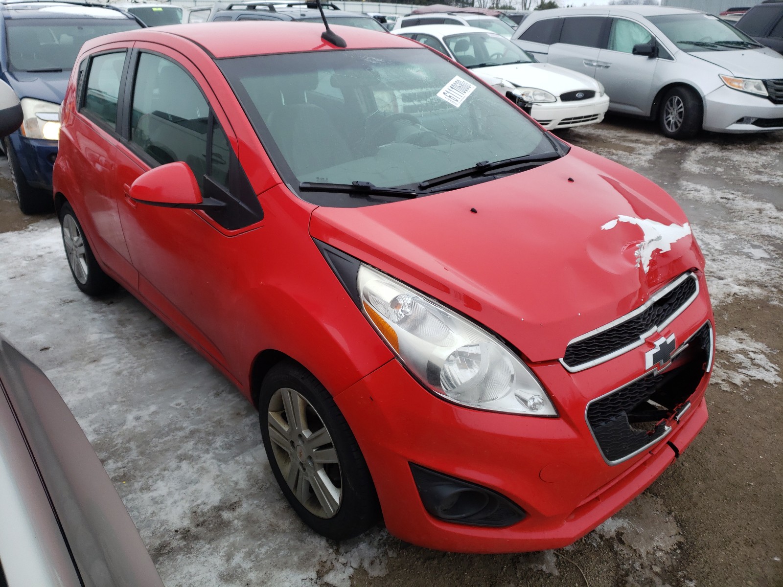 CHEVROLET SPARK 1LT 2013 kl8cd6s98dc554156