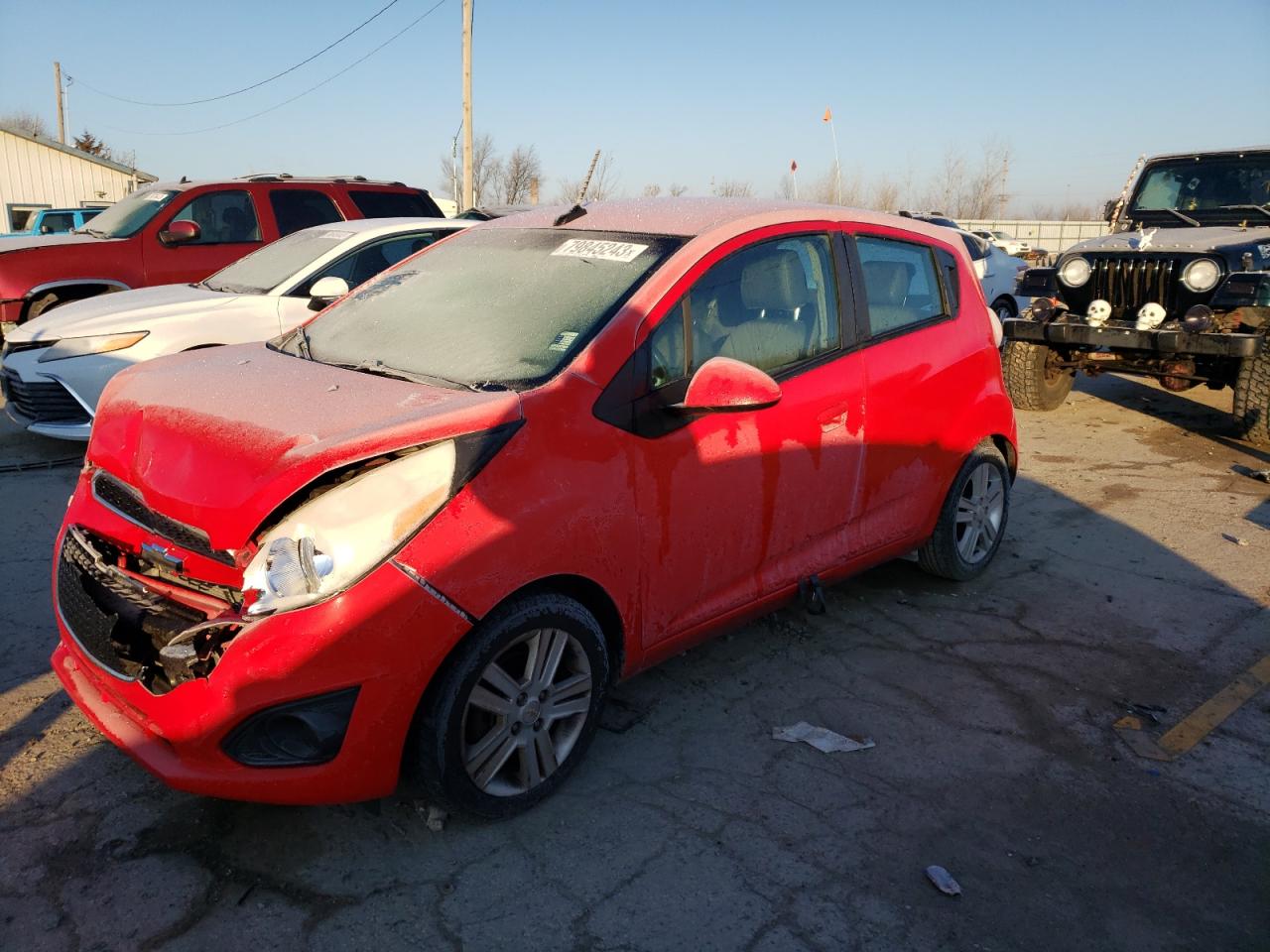 CHEVROLET SPARK 2014 kl8cd6s99ec459011