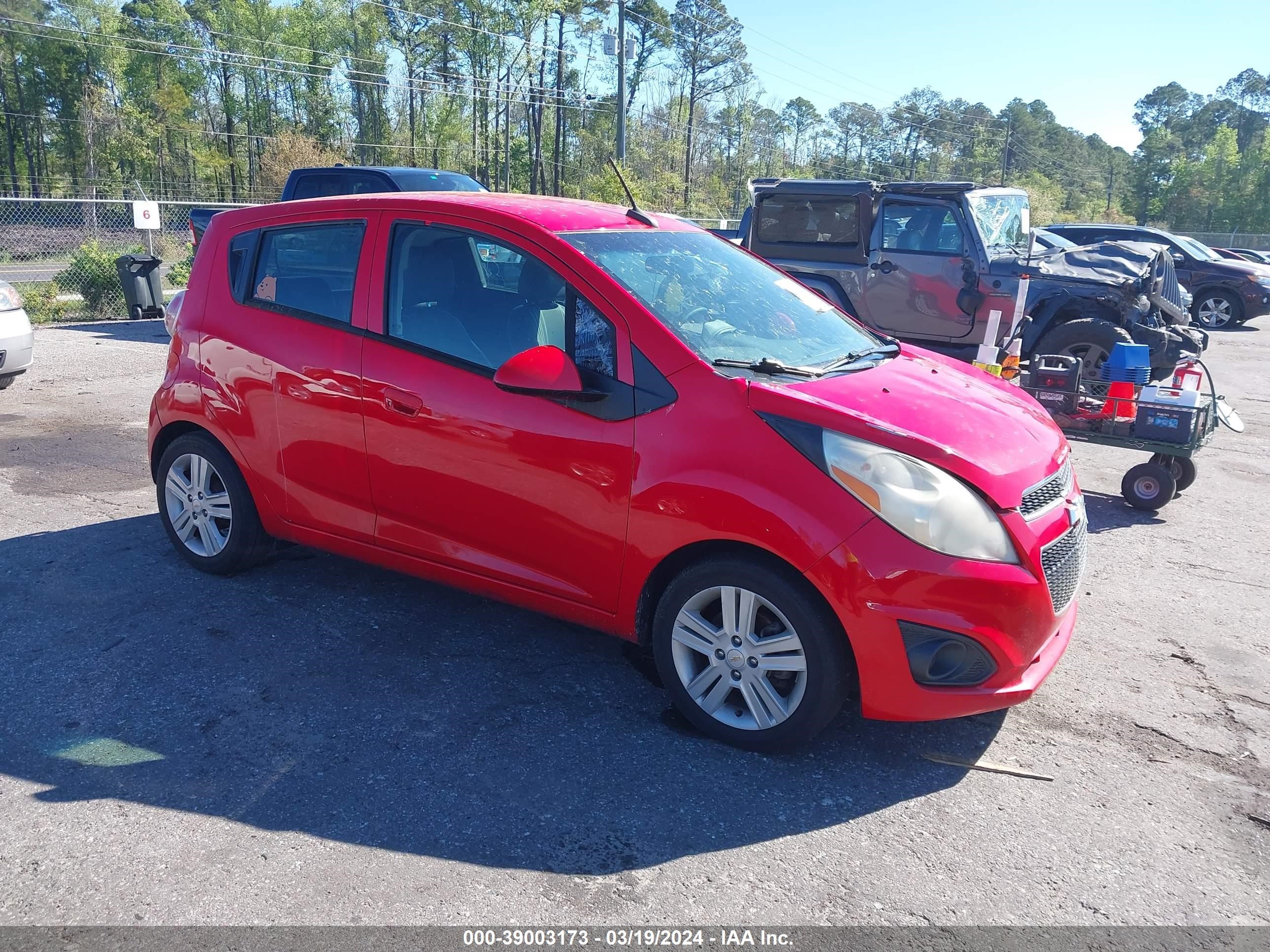 CHEVROLET SPARK 2014 kl8cd6s99ec520602