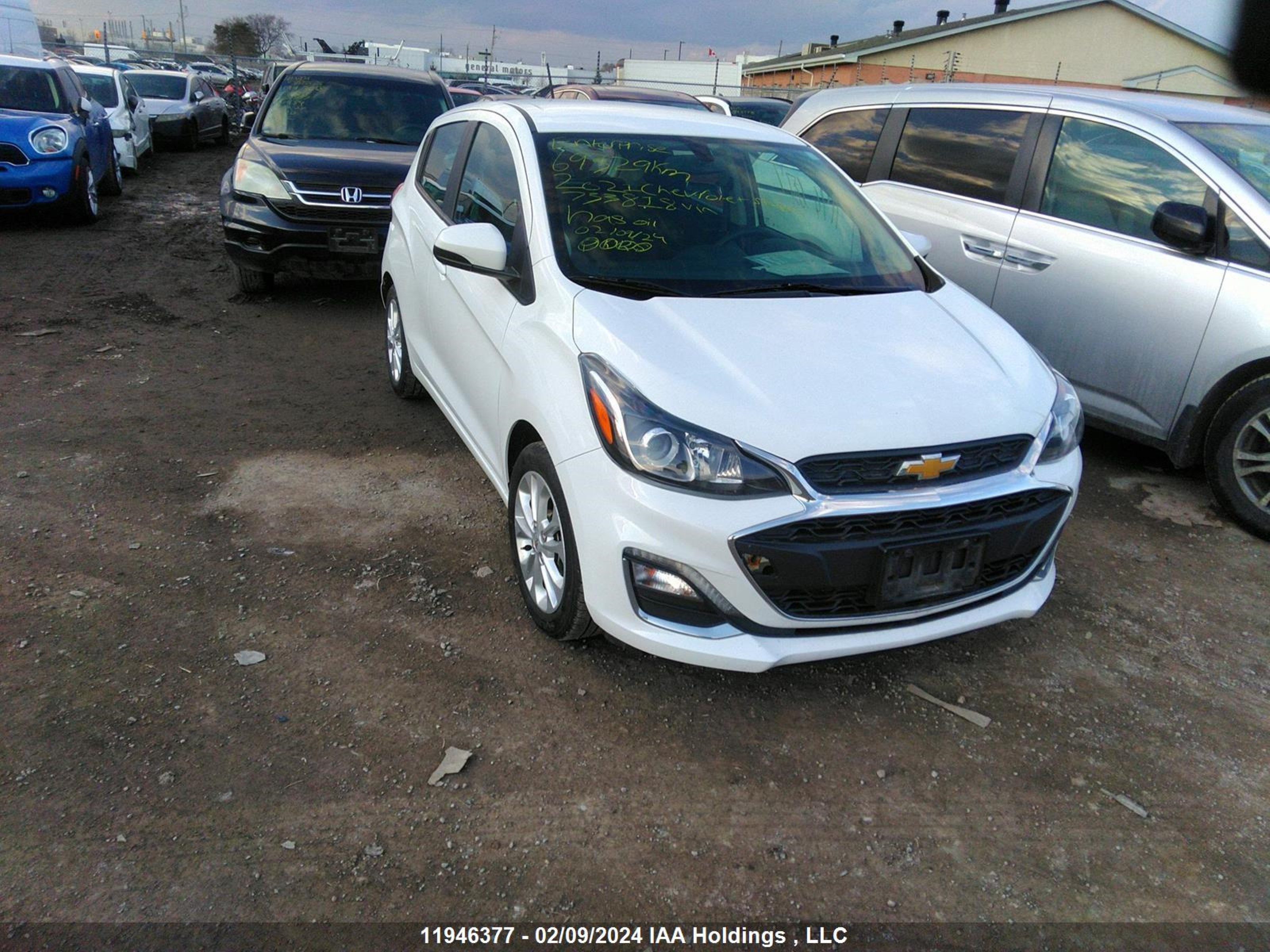 CHEVROLET SPARK 2021 kl8cd6sa0mc733818