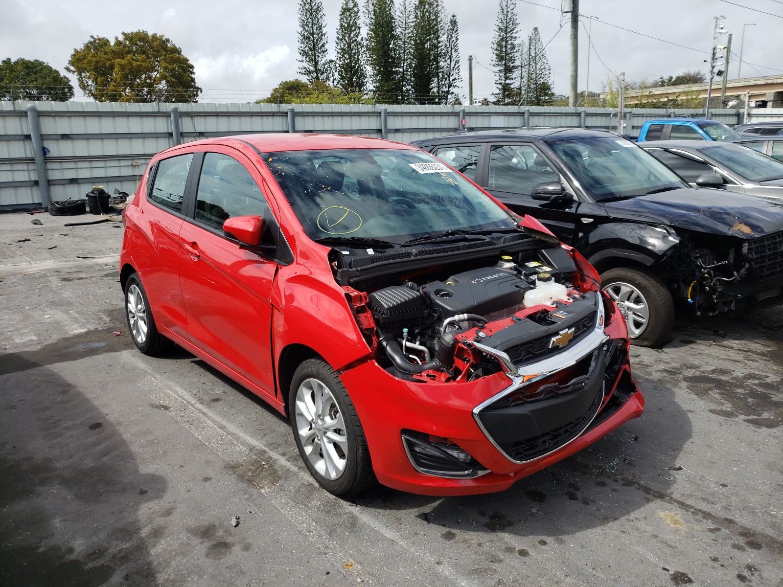 CHEVROLET SPARK 1LT 2020 kl8cd6sa3lc444303