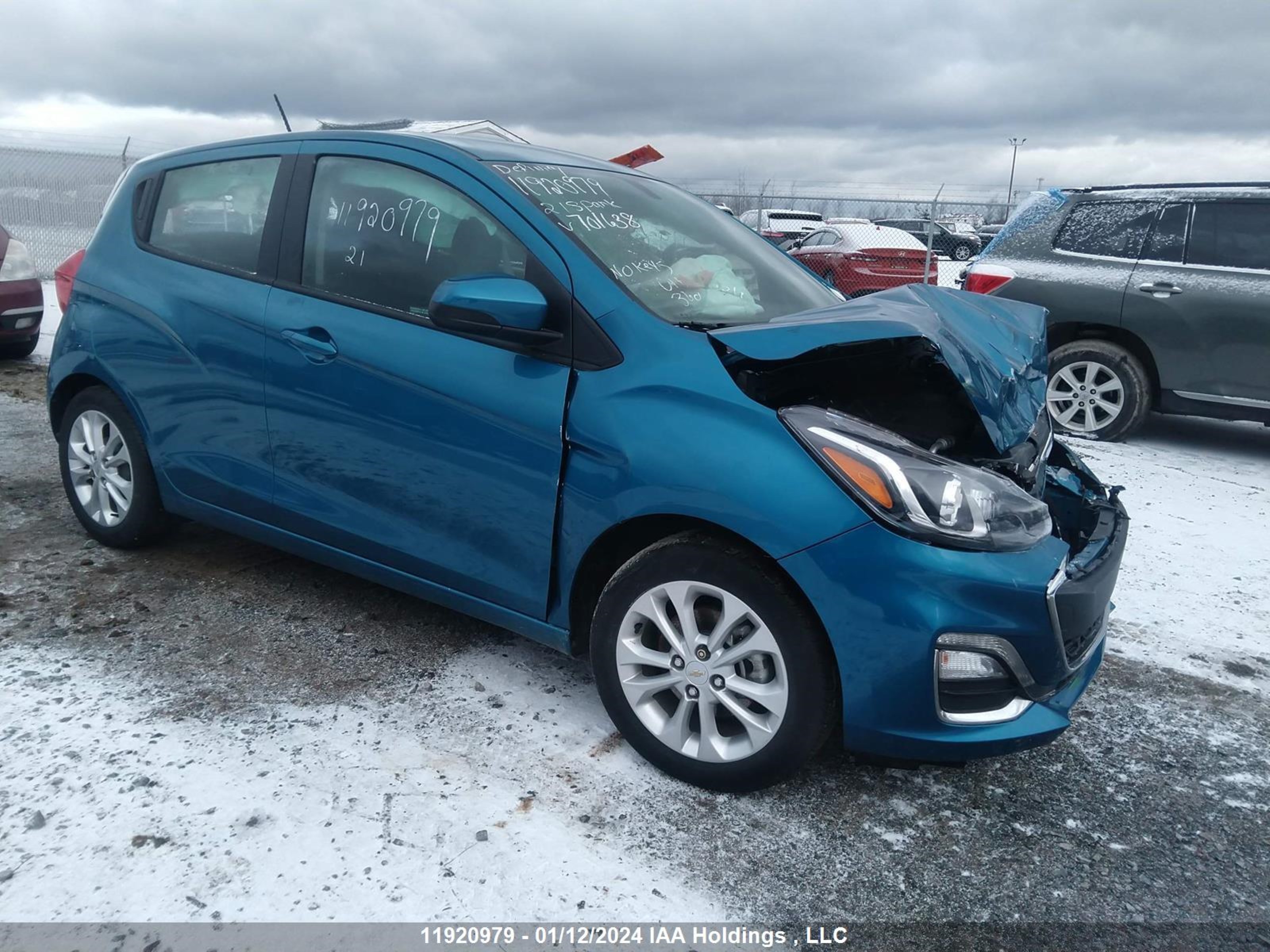 CHEVROLET SPARK 2021 kl8cd6sa3mc701638