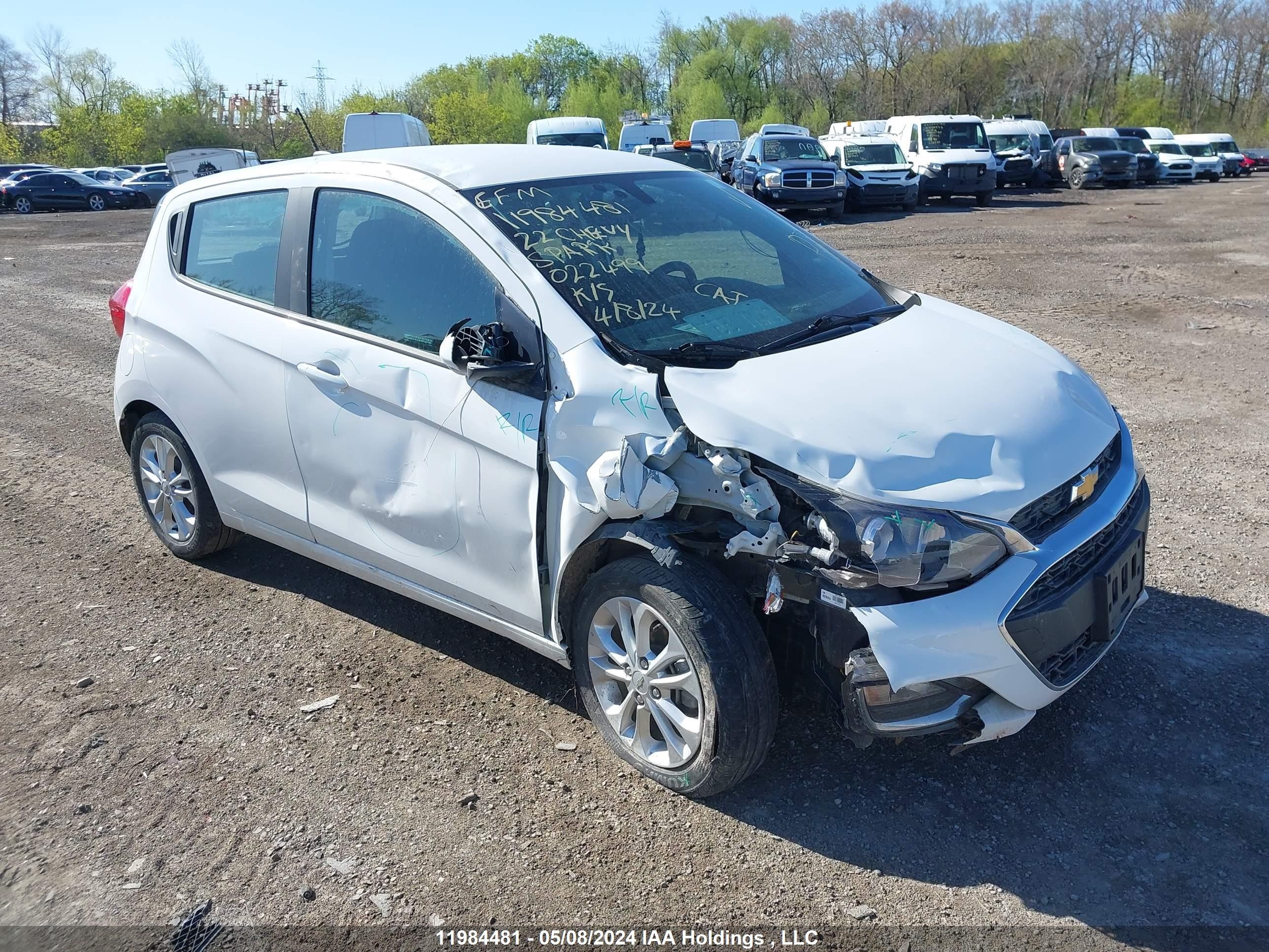 CHEVROLET SPARK 2022 kl8cd6sa3nc022499