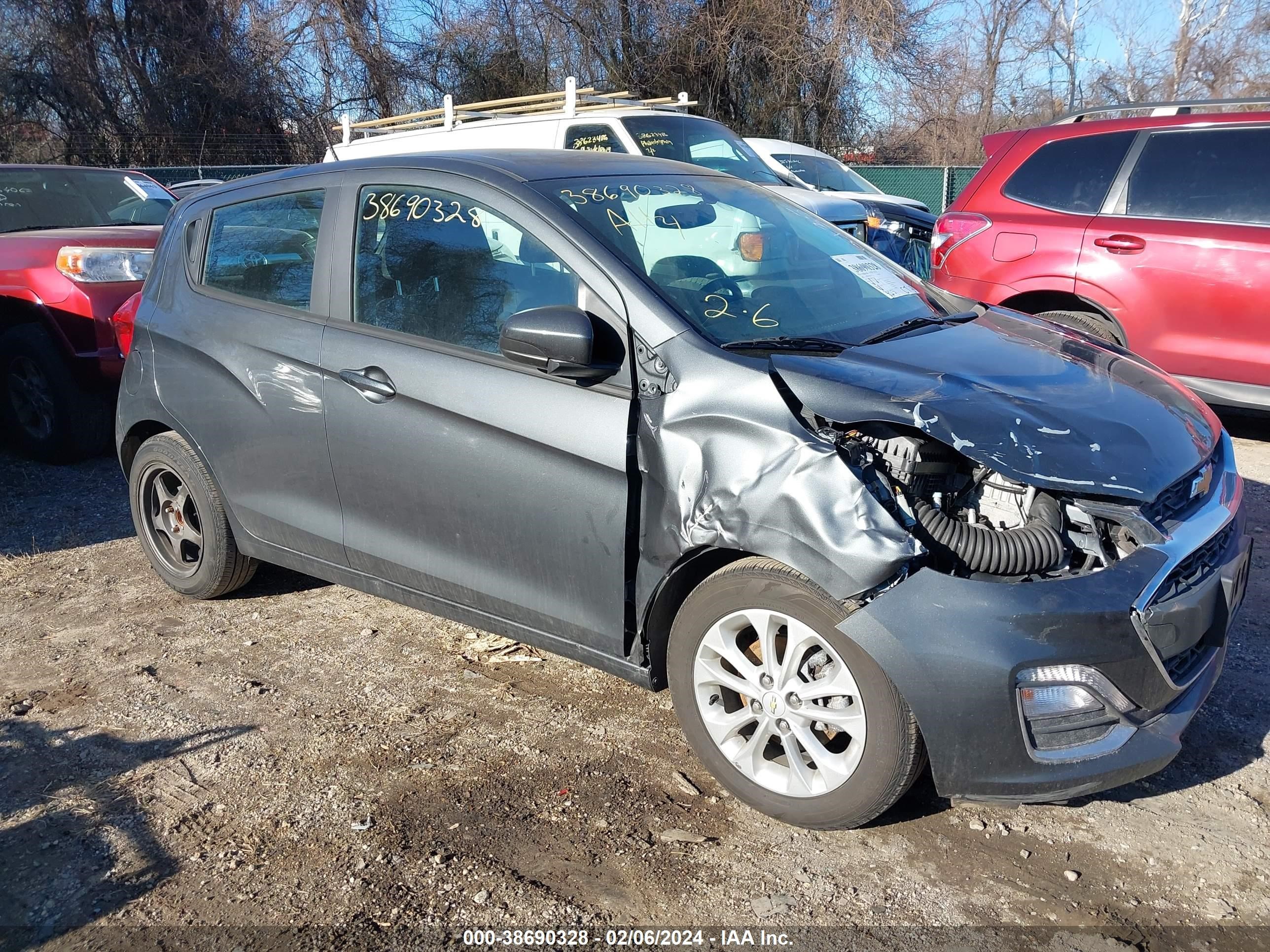 CHEVROLET SPARK 2021 kl8cd6sa6mc216135