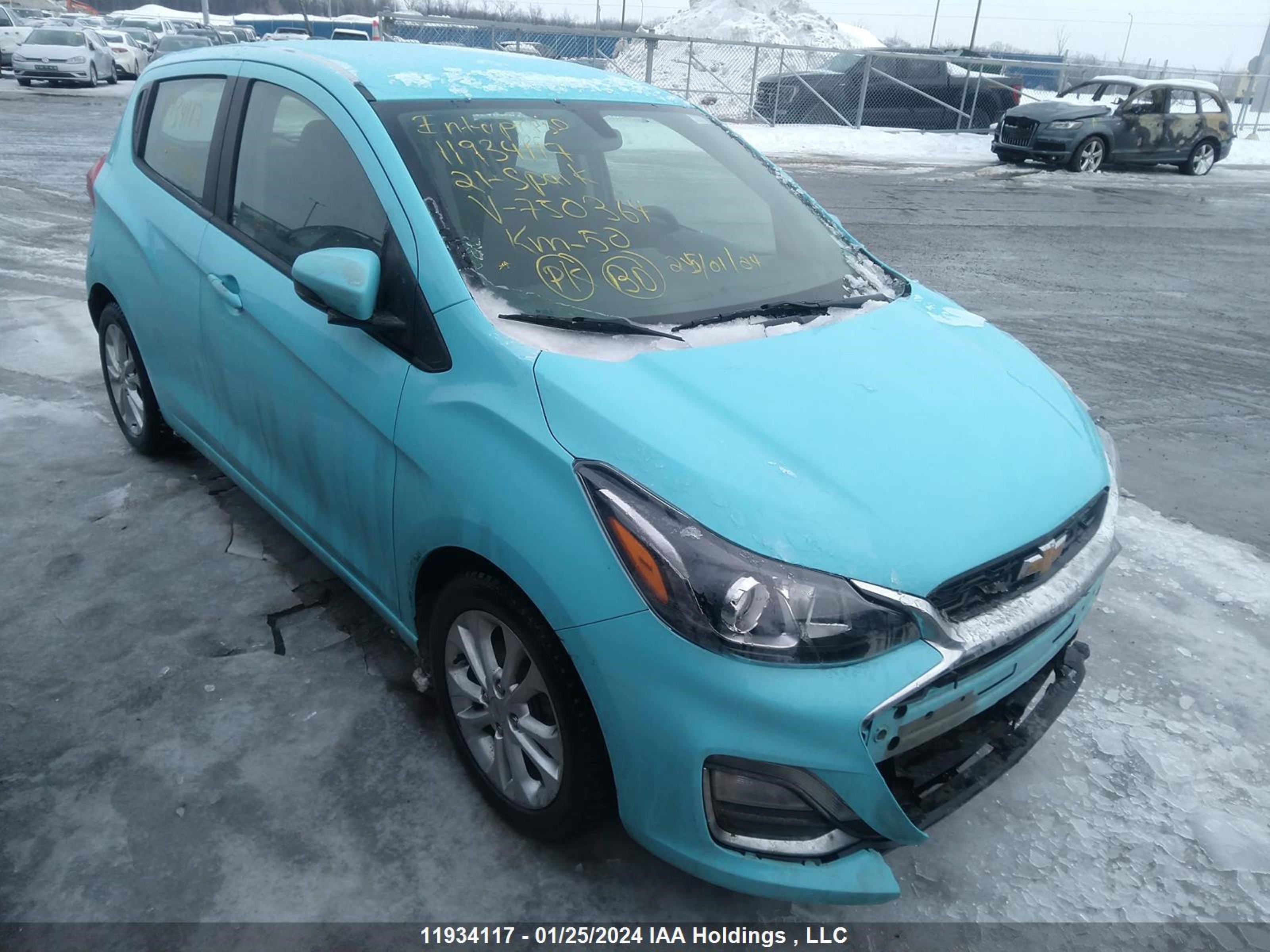 CHEVROLET SPARK 2021 kl8cd6sa6mc750364