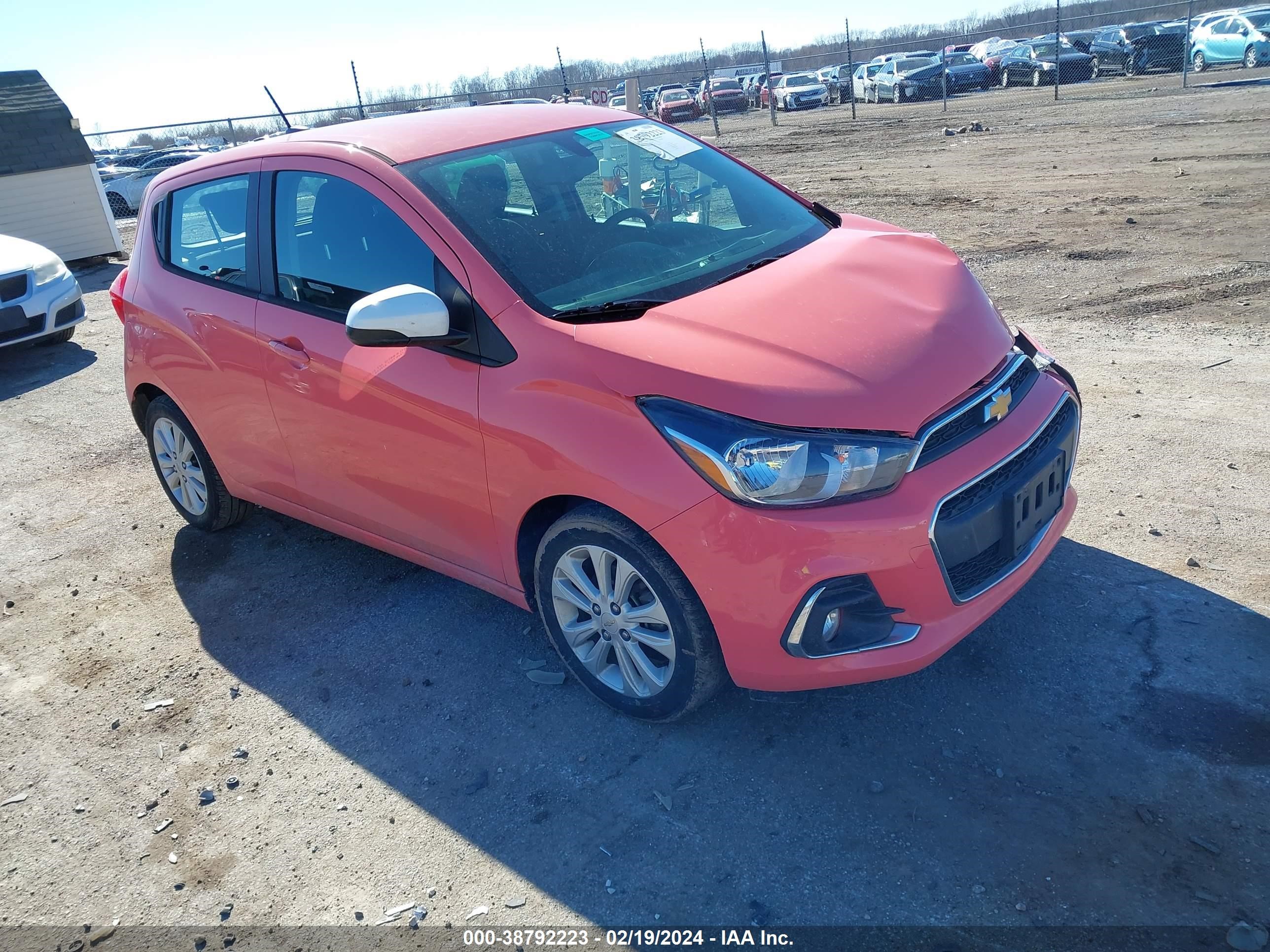 CHEVROLET SPARK 2018 kl8cd6sa8jc470277